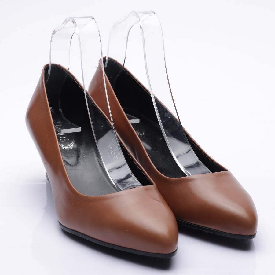 Image 1 of Wedges EUR 38.5 Brown in color Brown | Vite EnVogue