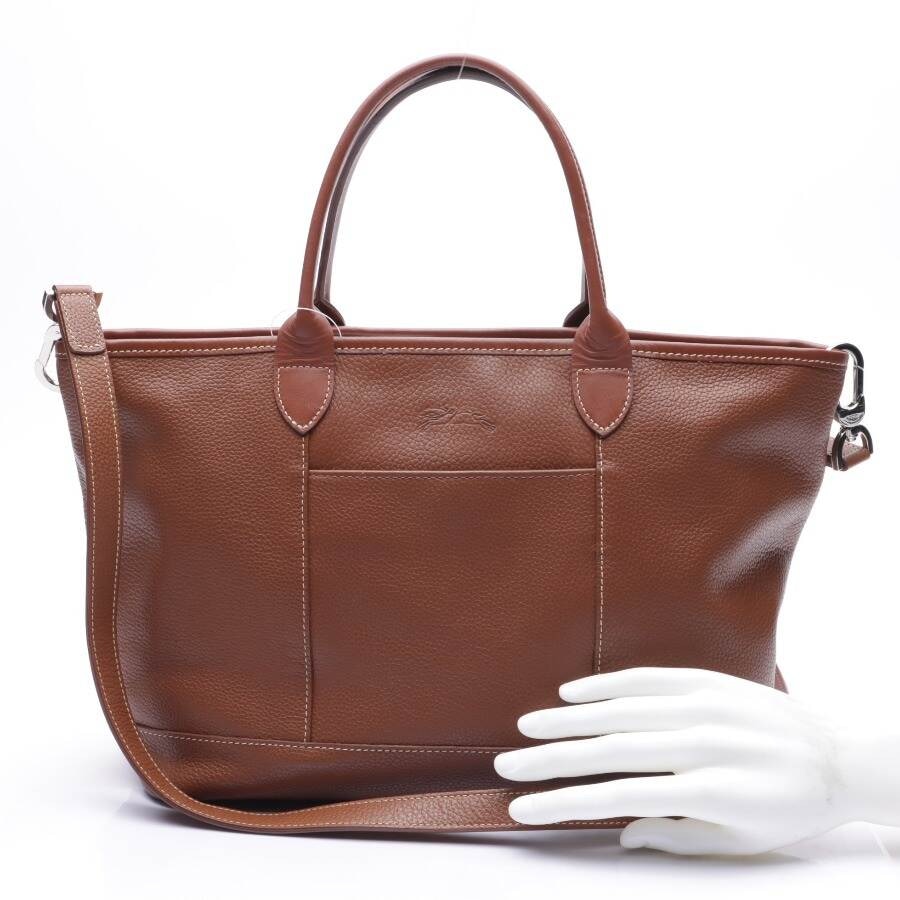 Image 2 of Handbag Brown in color Brown | Vite EnVogue