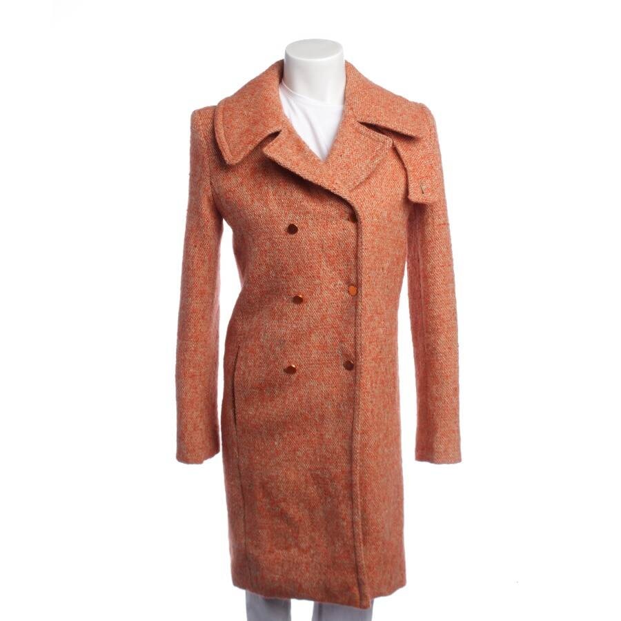 Image 1 of Mid-Season Coat 36 Orange in color Orange | Vite EnVogue