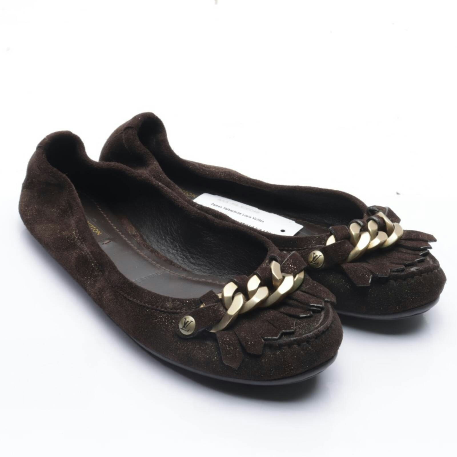 Image 1 of Ballet Flats EUR 37 Dark Brown in color Brown | Vite EnVogue