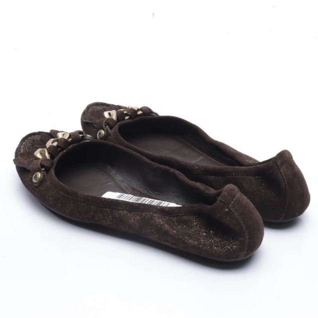 Ballet Flats EUR 37 Dark Brown | Vite EnVogue