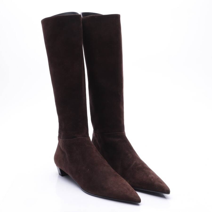 Image 1 of Boots EUR 38.5 Brown in color Brown | Vite EnVogue