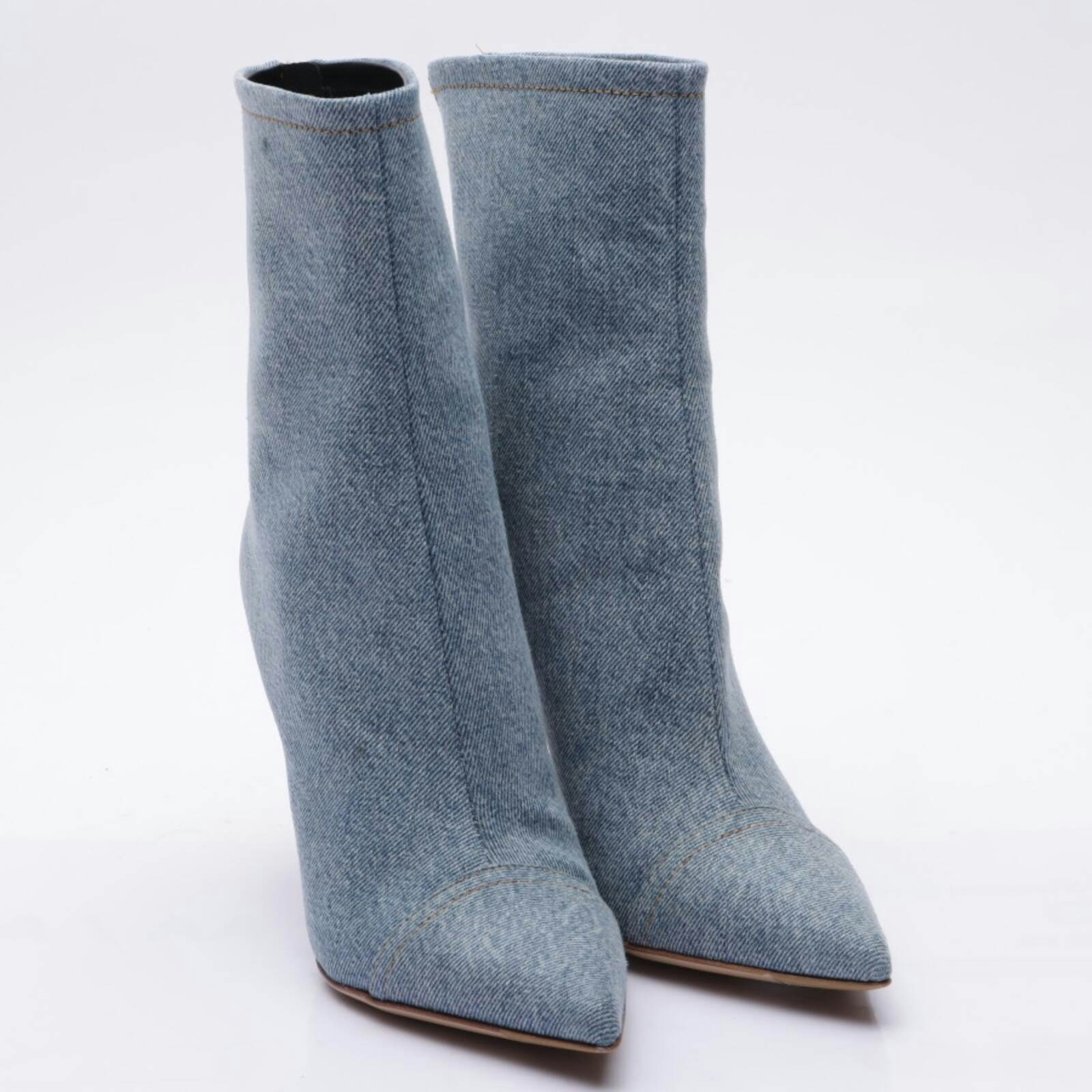 Image 1 of Ankle Boots EUR 37 Light Blue in color Blue | Vite EnVogue