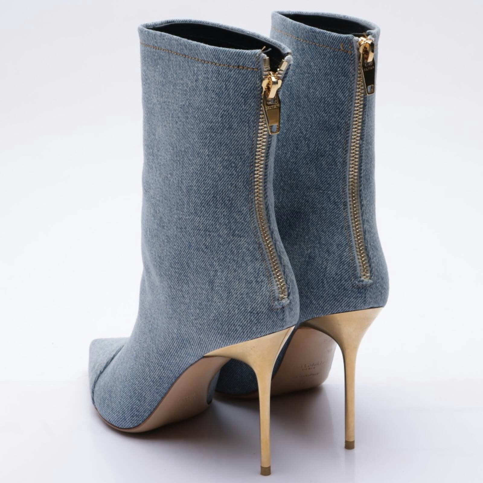 Image 2 of Ankle Boots EUR 37 Light Blue in color Blue | Vite EnVogue