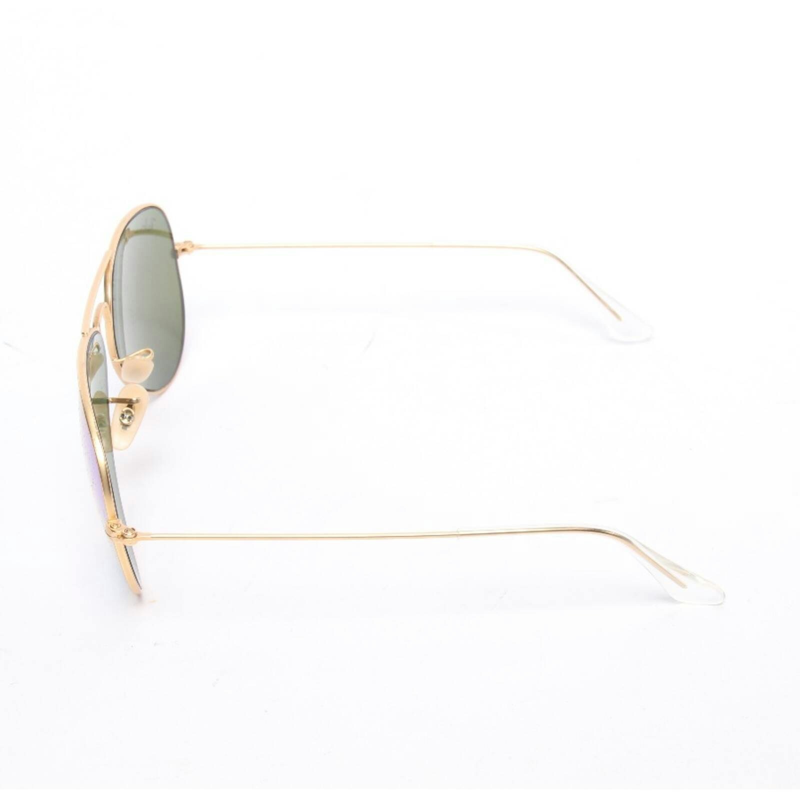 Image 2 of Aviator Sunglasses Gold in color Metallic | Vite EnVogue