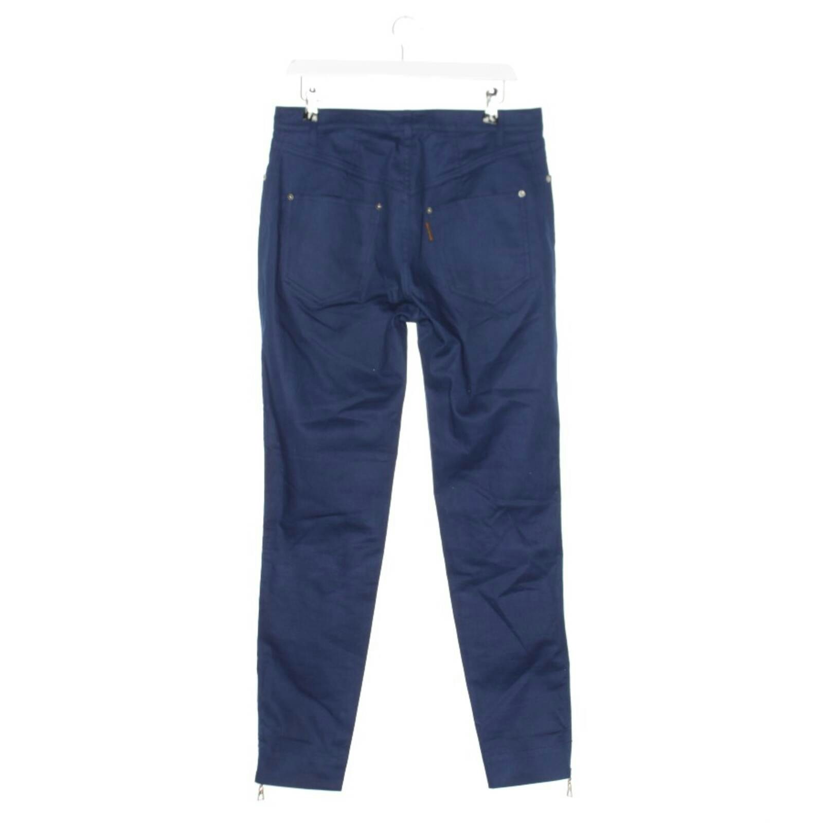 Image 2 of Pants 40 Blue in color Blue | Vite EnVogue