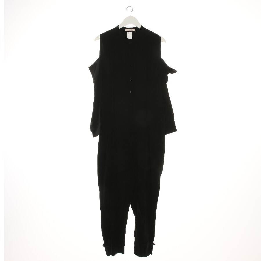 Image 1 of Silk Jumpsuit 36 Black in color Black | Vite EnVogue