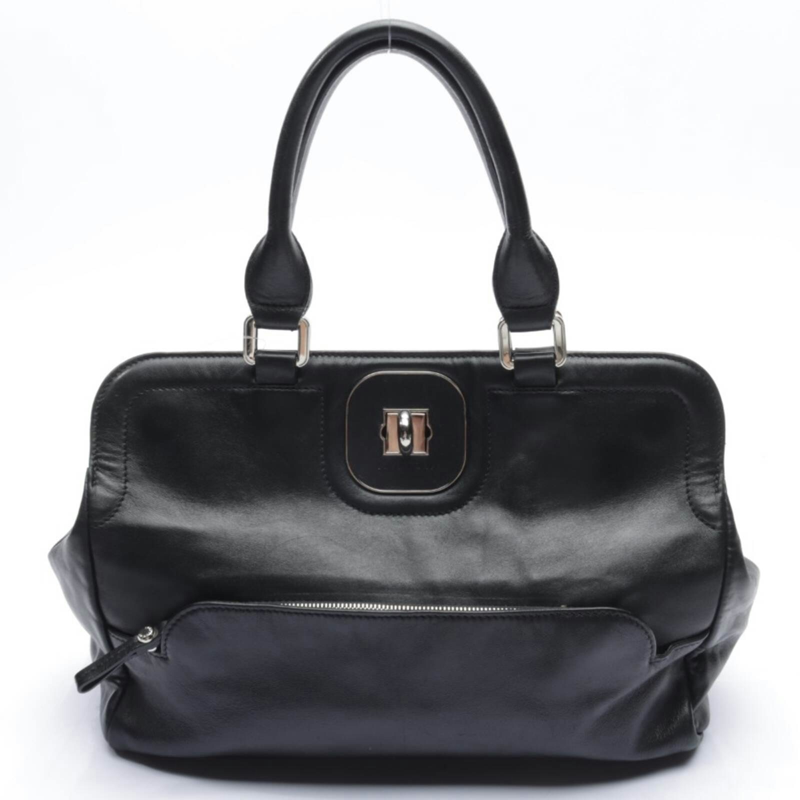 Image 1 of Handbag Black in color Black | Vite EnVogue