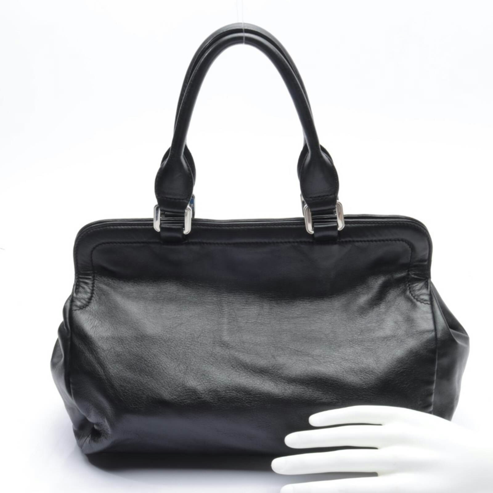 Image 2 of Handbag Black in color Black | Vite EnVogue