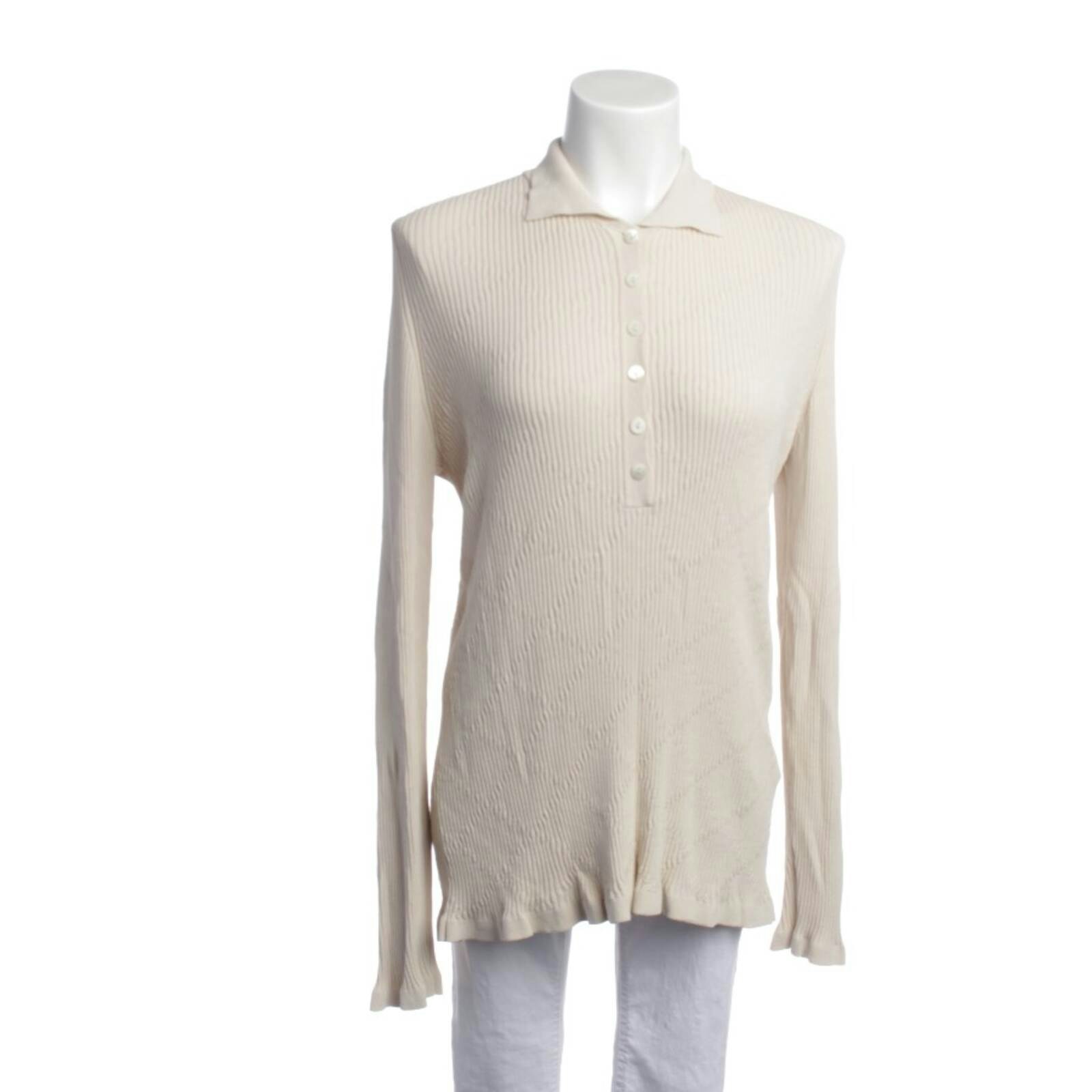 Image 1 of Cardigan 42 Beige in color White | Vite EnVogue