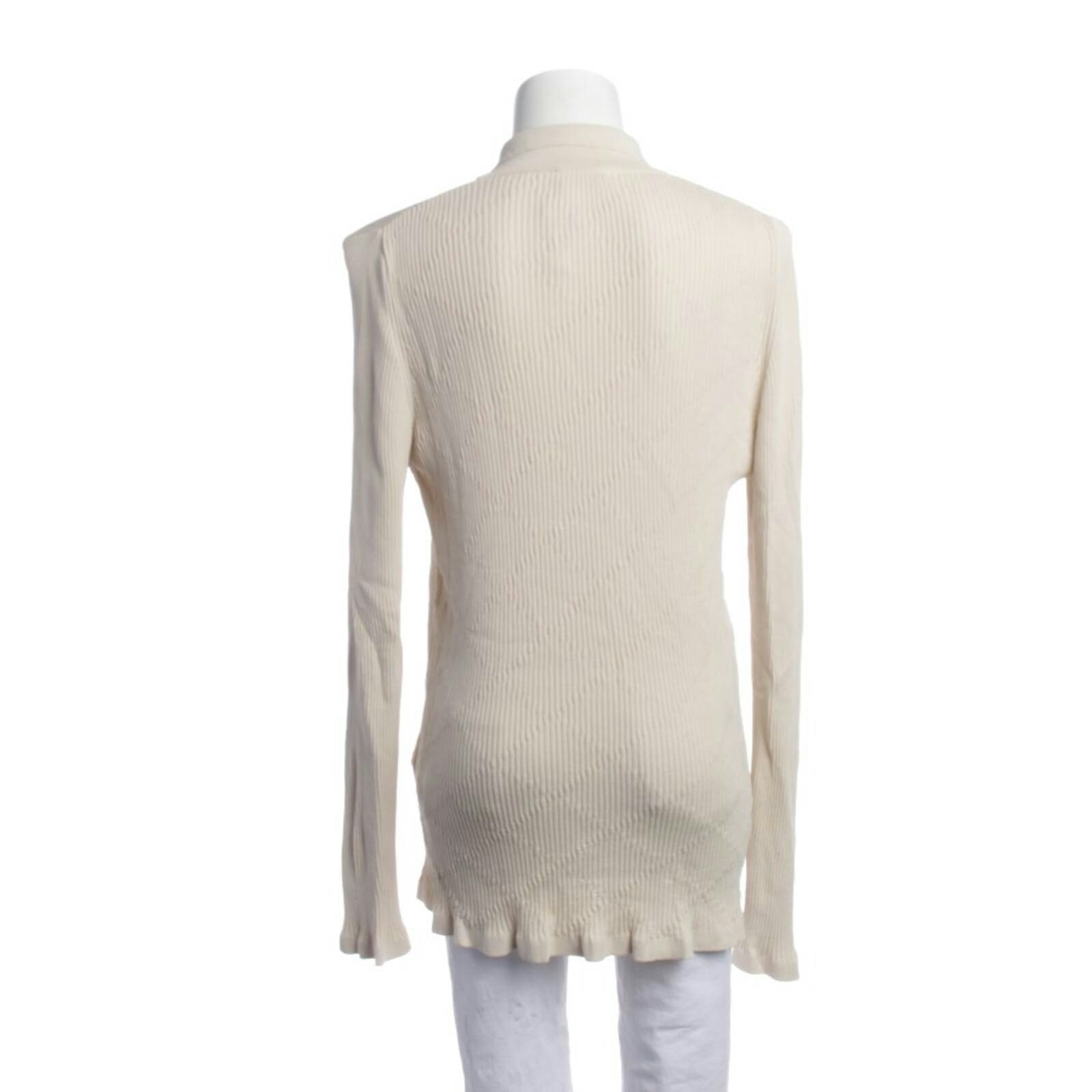 Image 2 of Cardigan 42 Beige in color White | Vite EnVogue