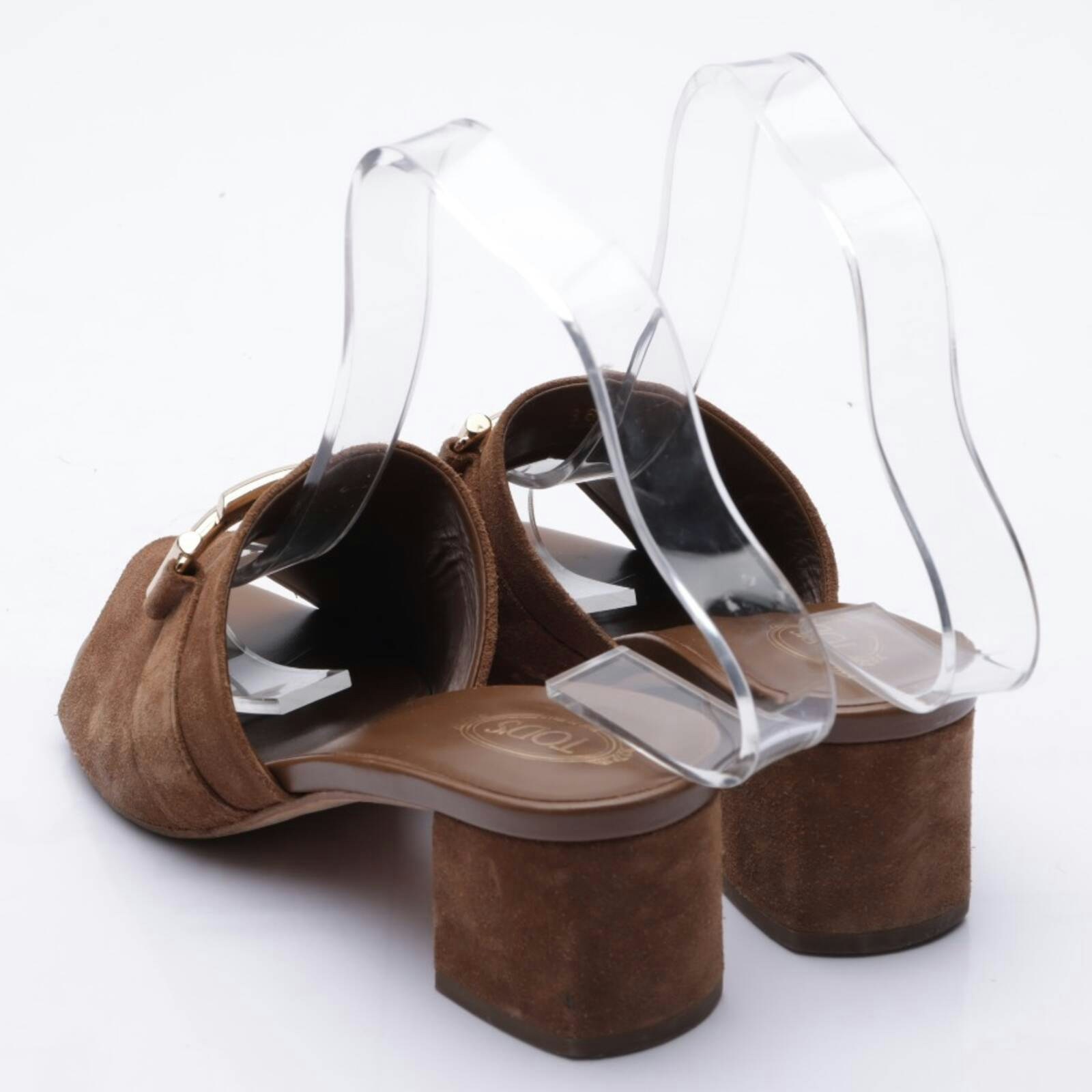 Image 2 of Heeled Sandals EUR 36 Brown in color Brown | Vite EnVogue