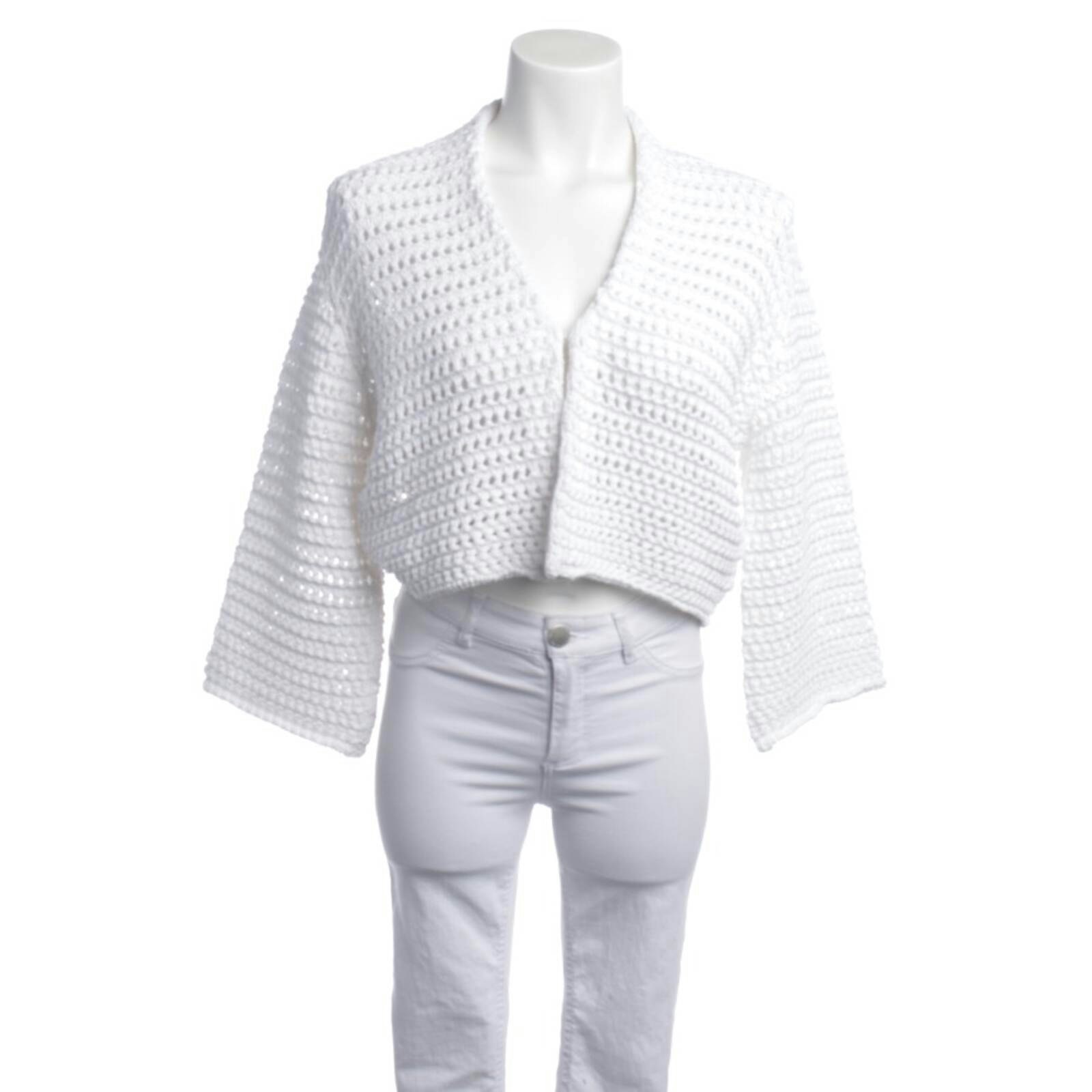 Image 1 of Cardigan M White in color White | Vite EnVogue