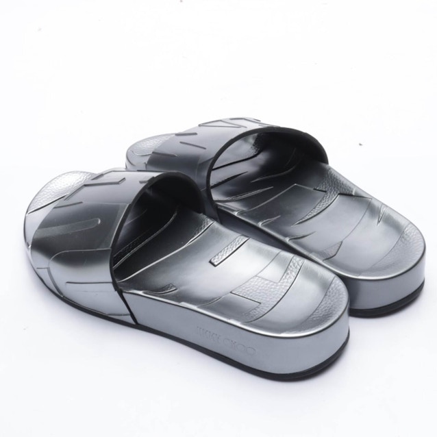 Slides EUR 37 Silver | Vite EnVogue