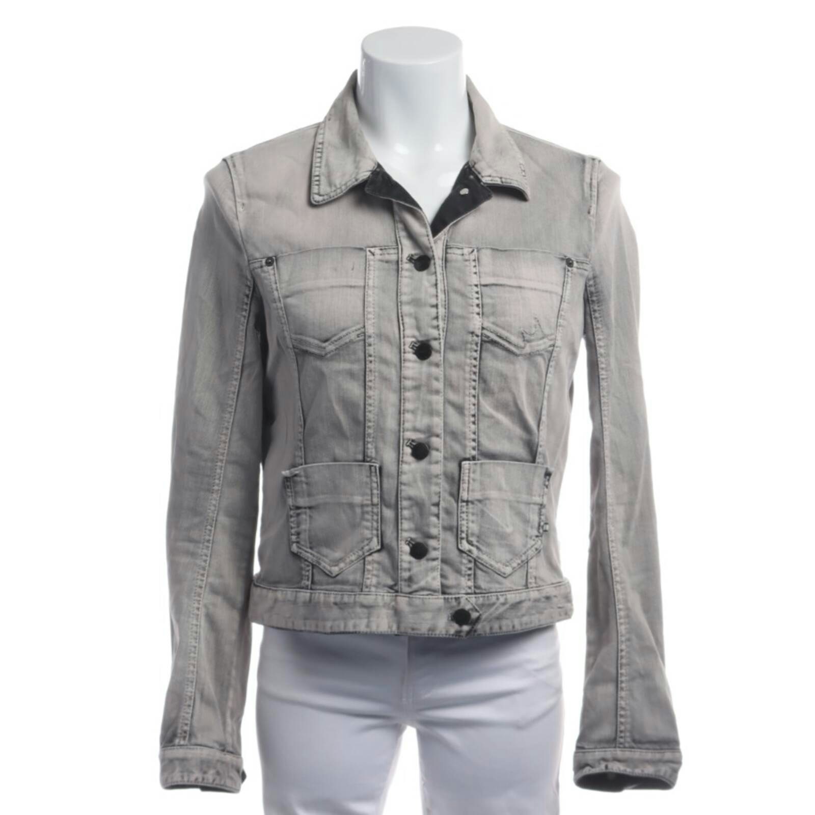 Image 1 of Summer Jacket 38 Light Gray in color Gray | Vite EnVogue