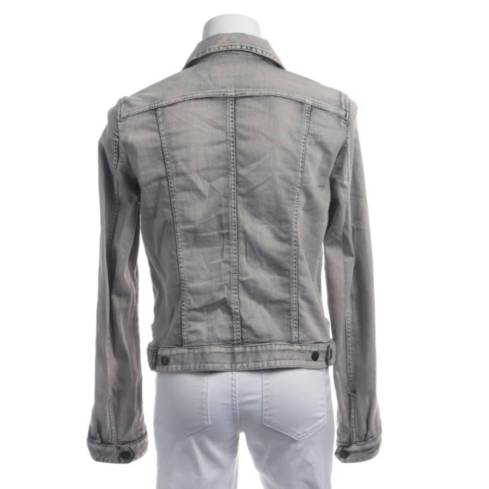 Image 2 of Summer Jacket 38 Light Gray in color Gray | Vite EnVogue