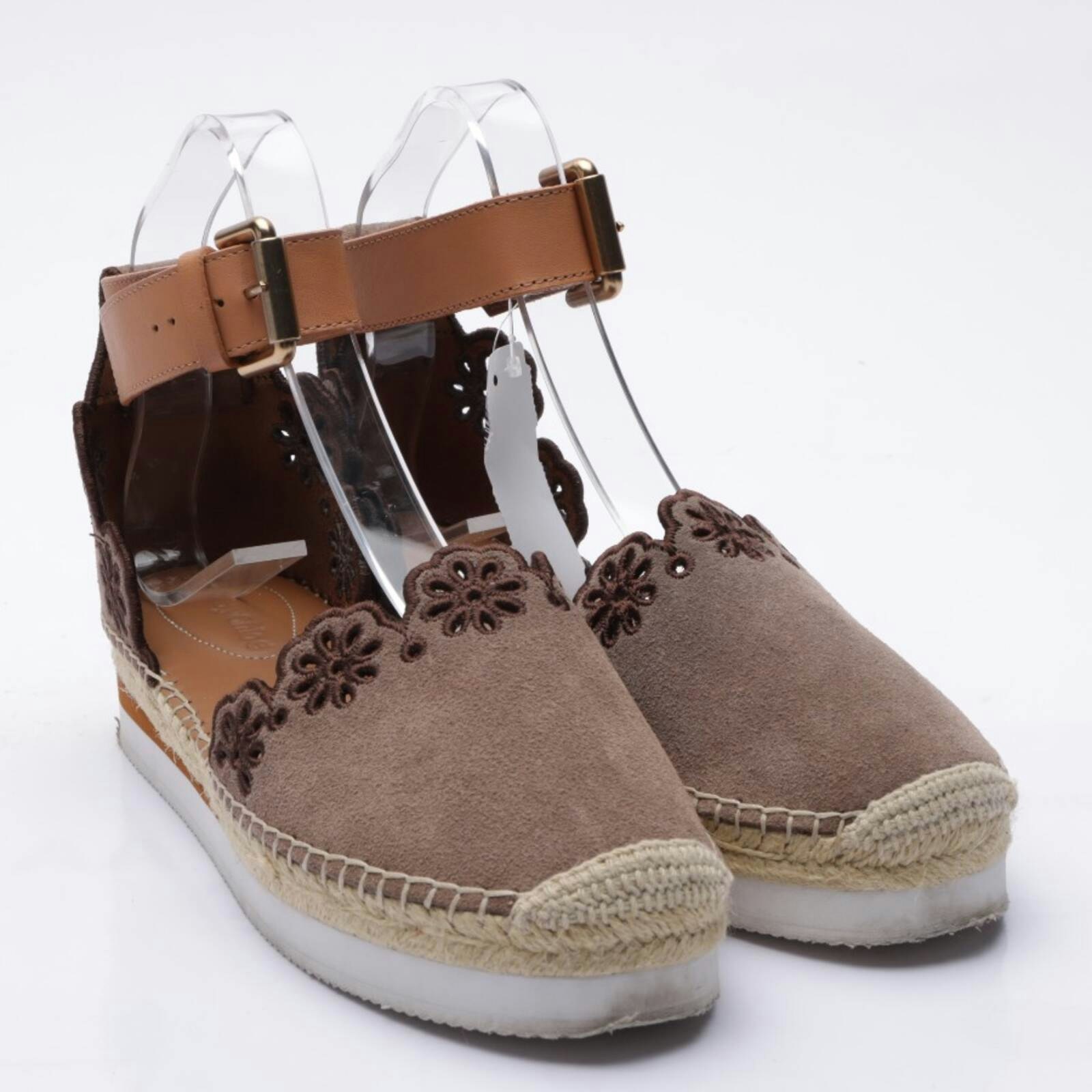 Image 1 of Espadrilles EUR 37 Brown in color Brown | Vite EnVogue