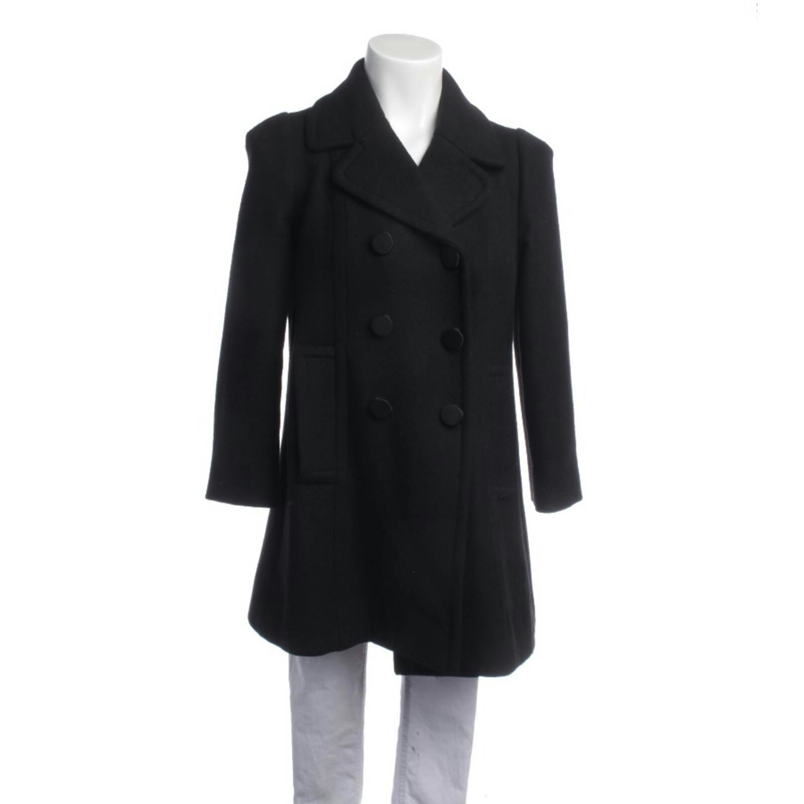 Image 1 of Mid-Season Coat 34 Black in color Black | Vite EnVogue