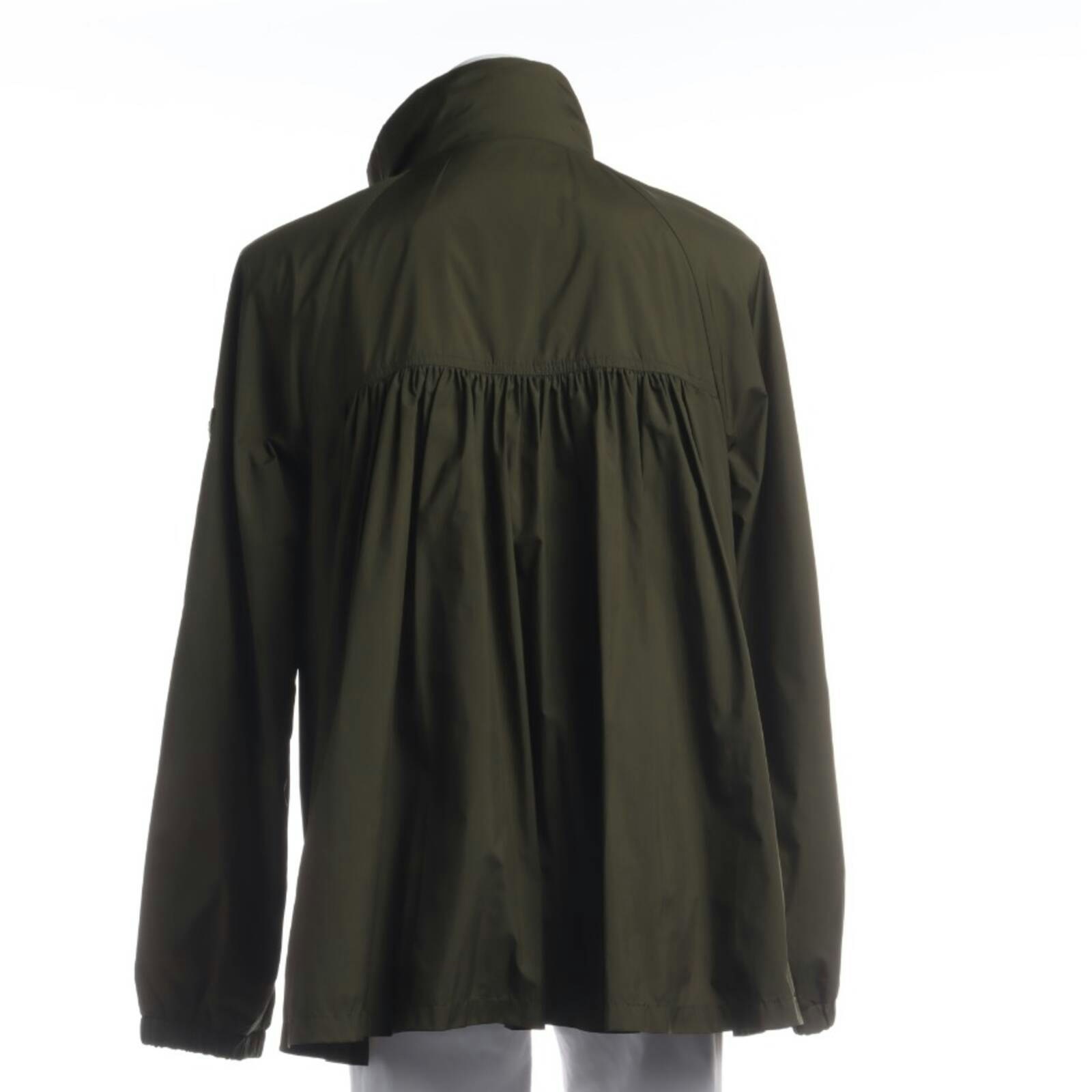 Image 2 of Mid-Season Jacket 36 Dark Green in color Green | Vite EnVogue