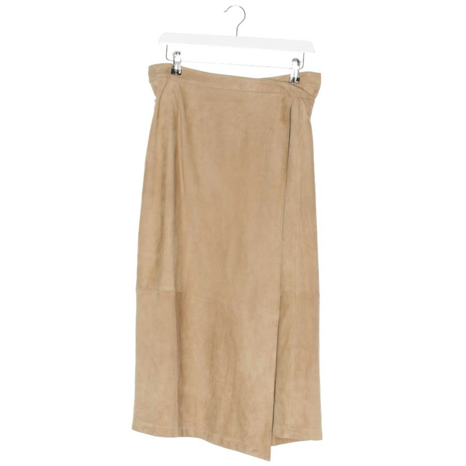 Image 1 of Skirt 42 Camel in color Brown | Vite EnVogue