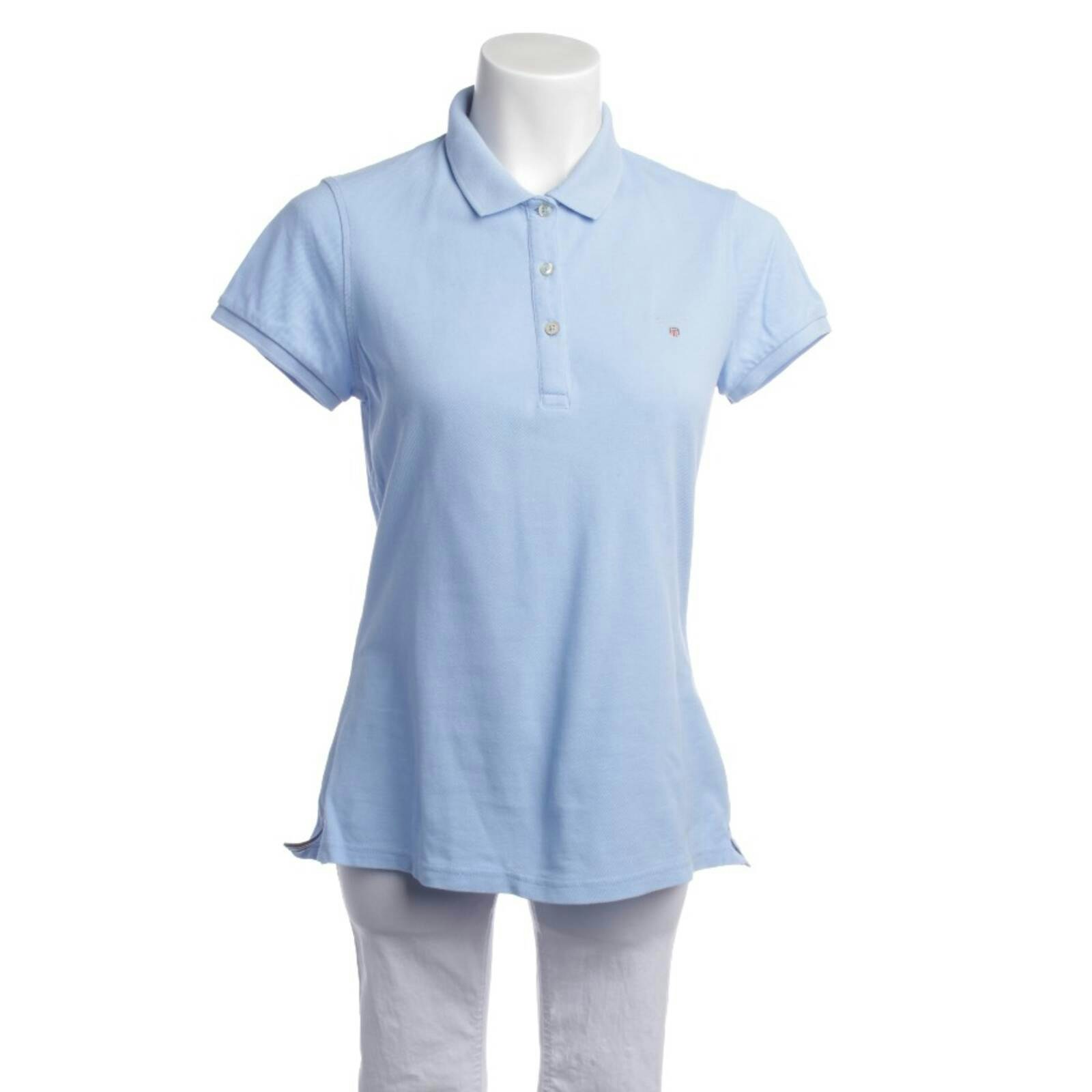 Image 1 of Polo Shirt M Light Blue in color Blue | Vite EnVogue