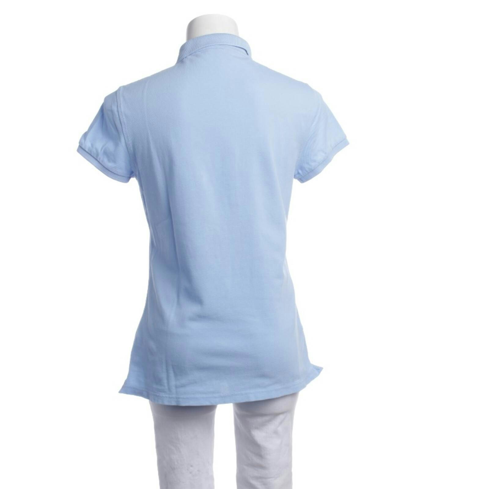 Image 2 of Polo Shirt M Light Blue in color Blue | Vite EnVogue