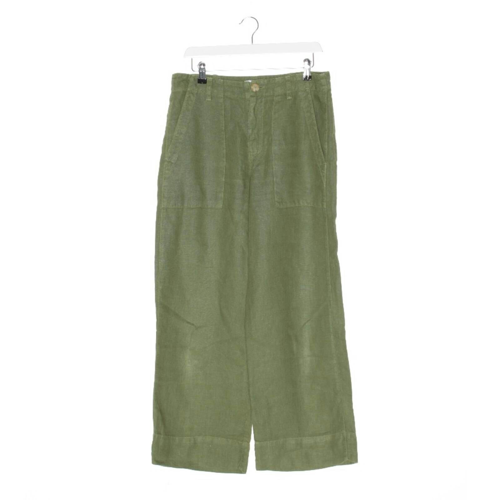 Image 1 of Pants 36 Green in color Green | Vite EnVogue