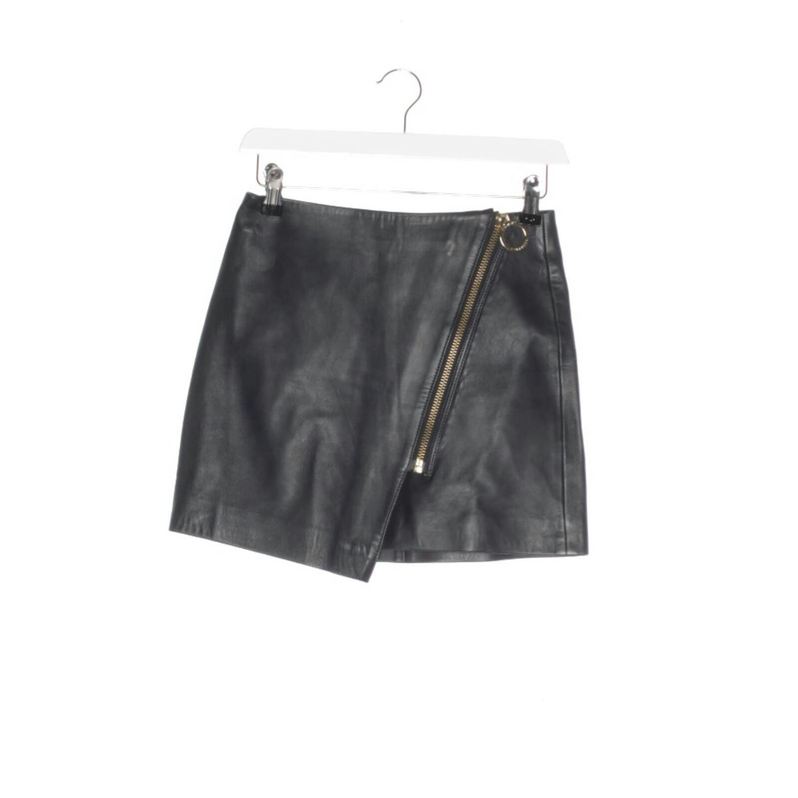 Image 1 of Skirt 32 Black in color Black | Vite EnVogue