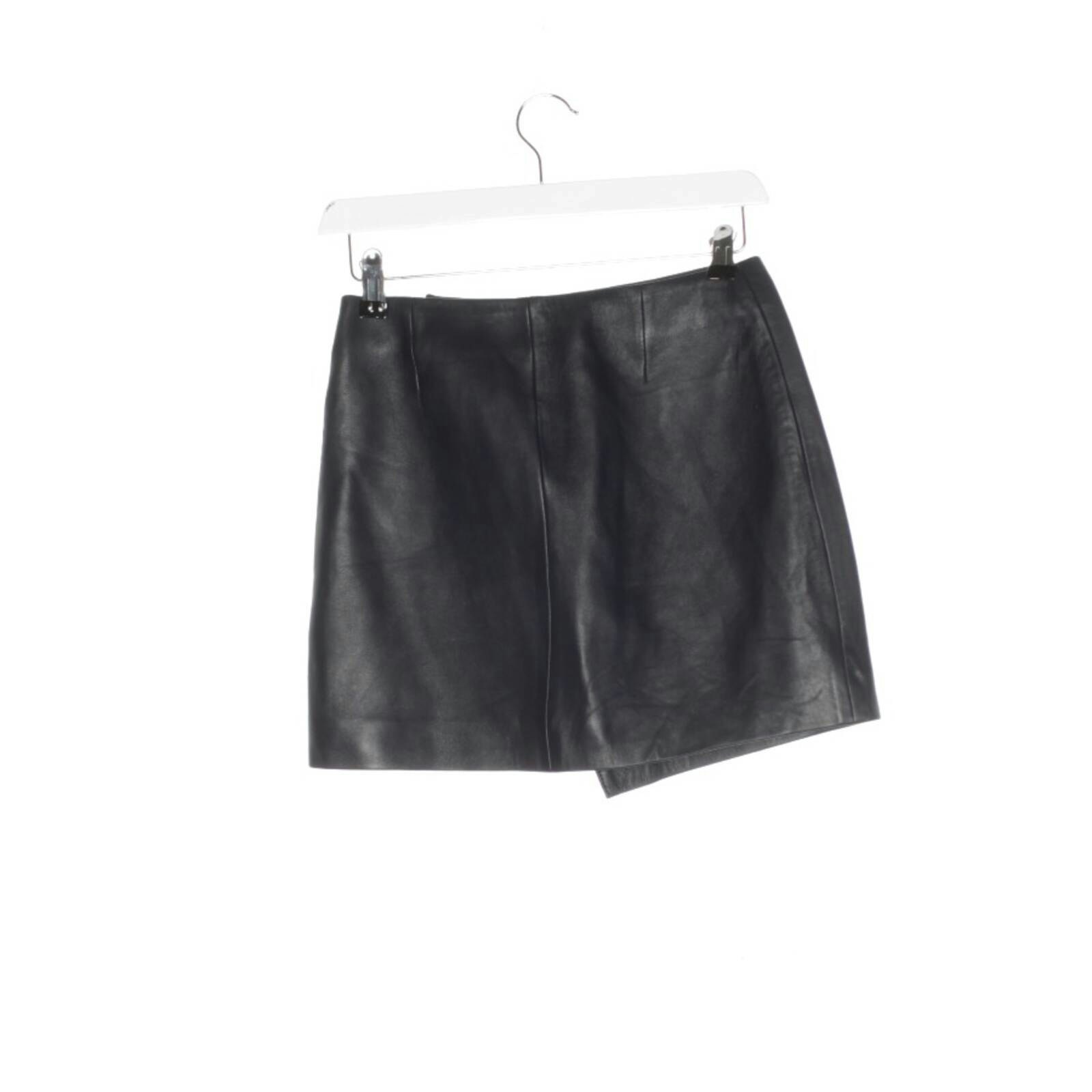 Image 2 of Skirt 32 Black in color Black | Vite EnVogue