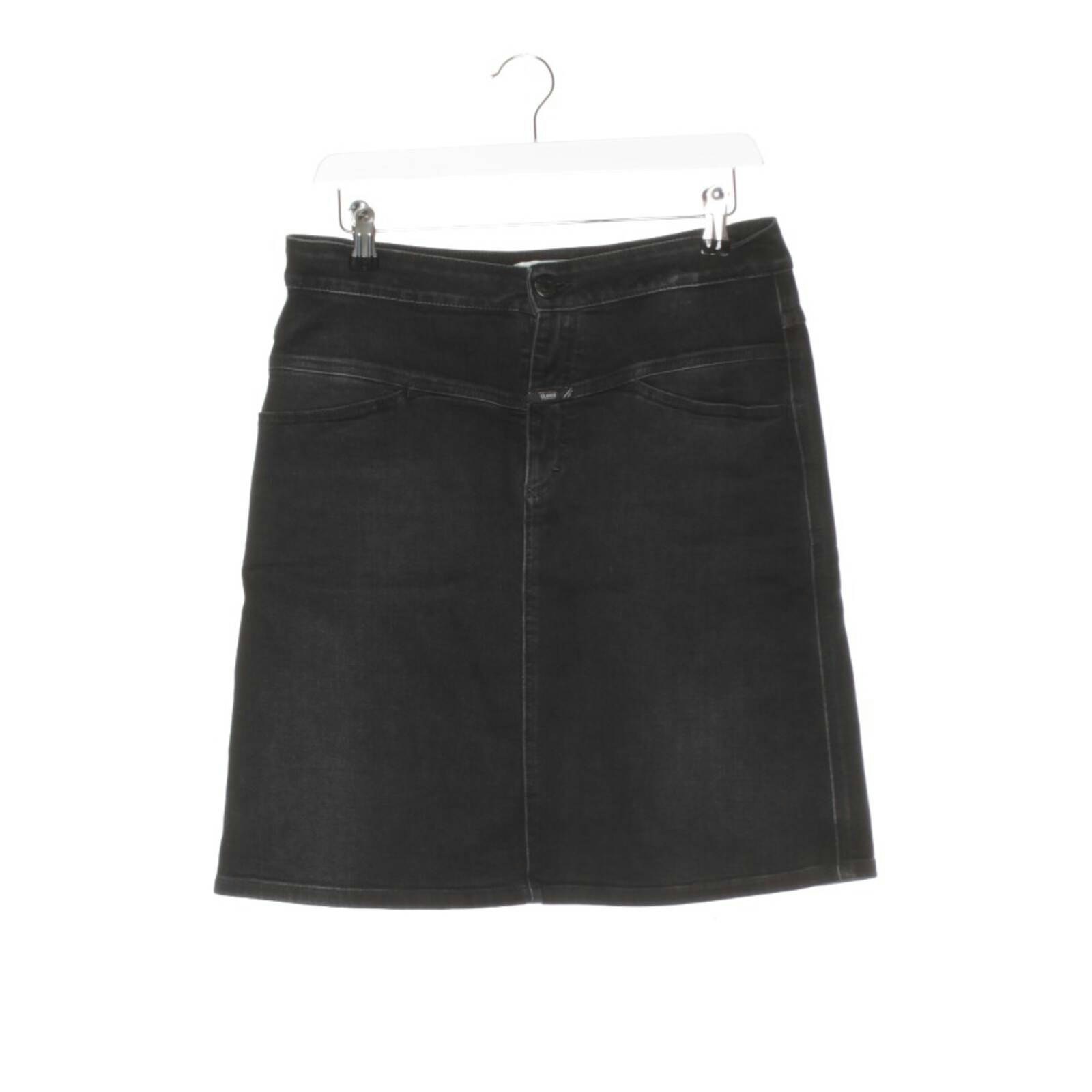 Image 1 of Skirt W28 Dark Gray in color Gray | Vite EnVogue