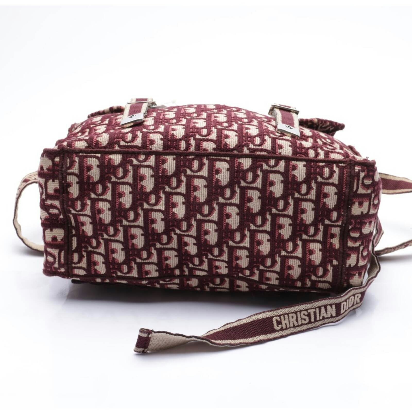 Image 4 of Diorcamp Medium Shoulder Bag Bordeaux in color Red | Vite EnVogue