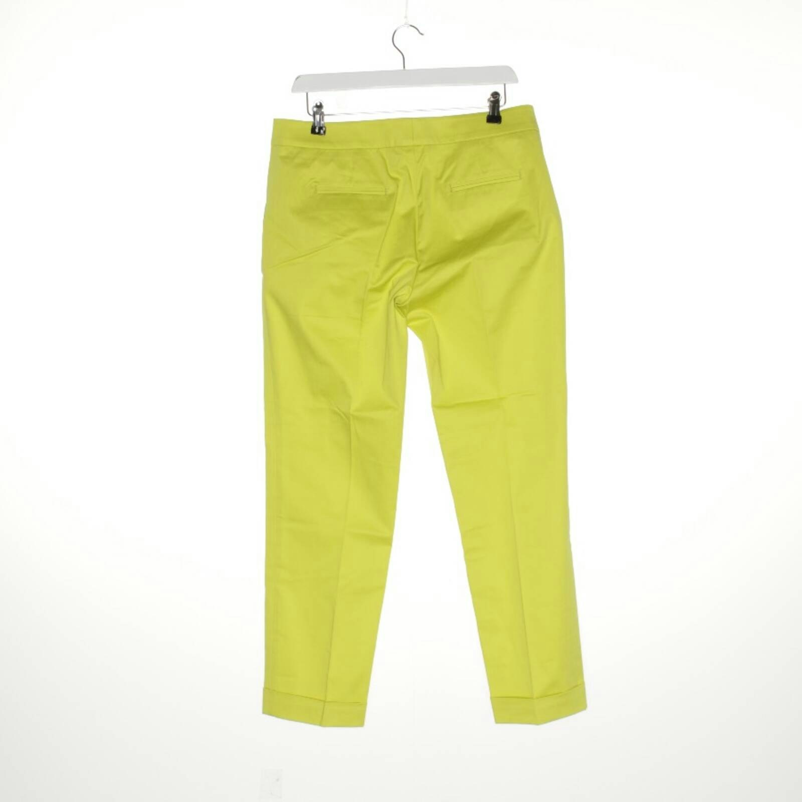 Image 2 of Pants 38 Yellow in color Yellow | Vite EnVogue