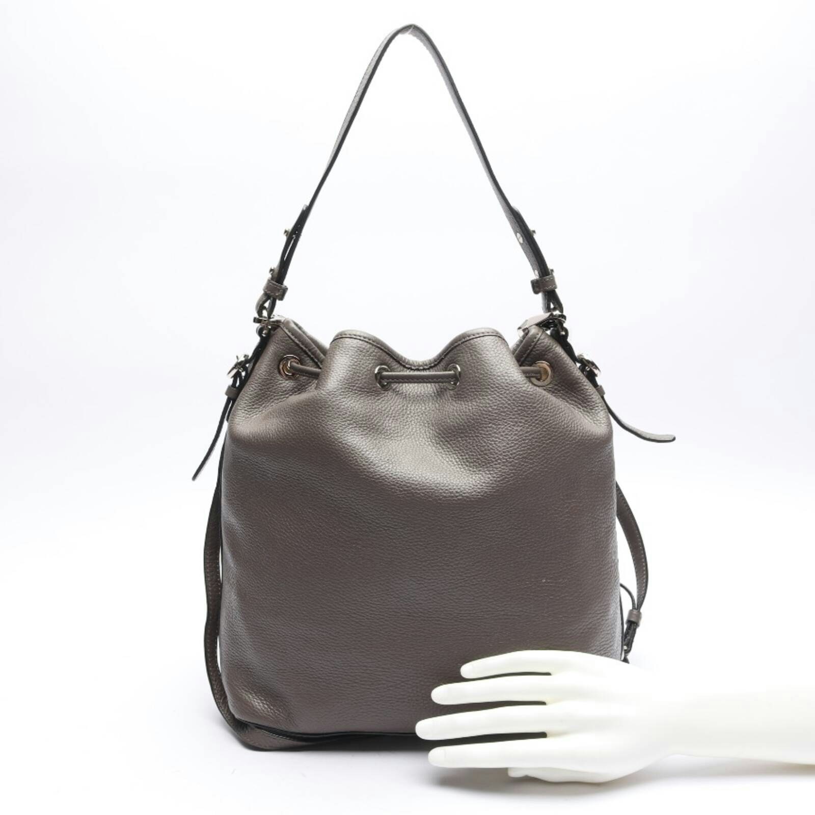 Image 2 of Shoulder Bag Gray in color Gray | Vite EnVogue