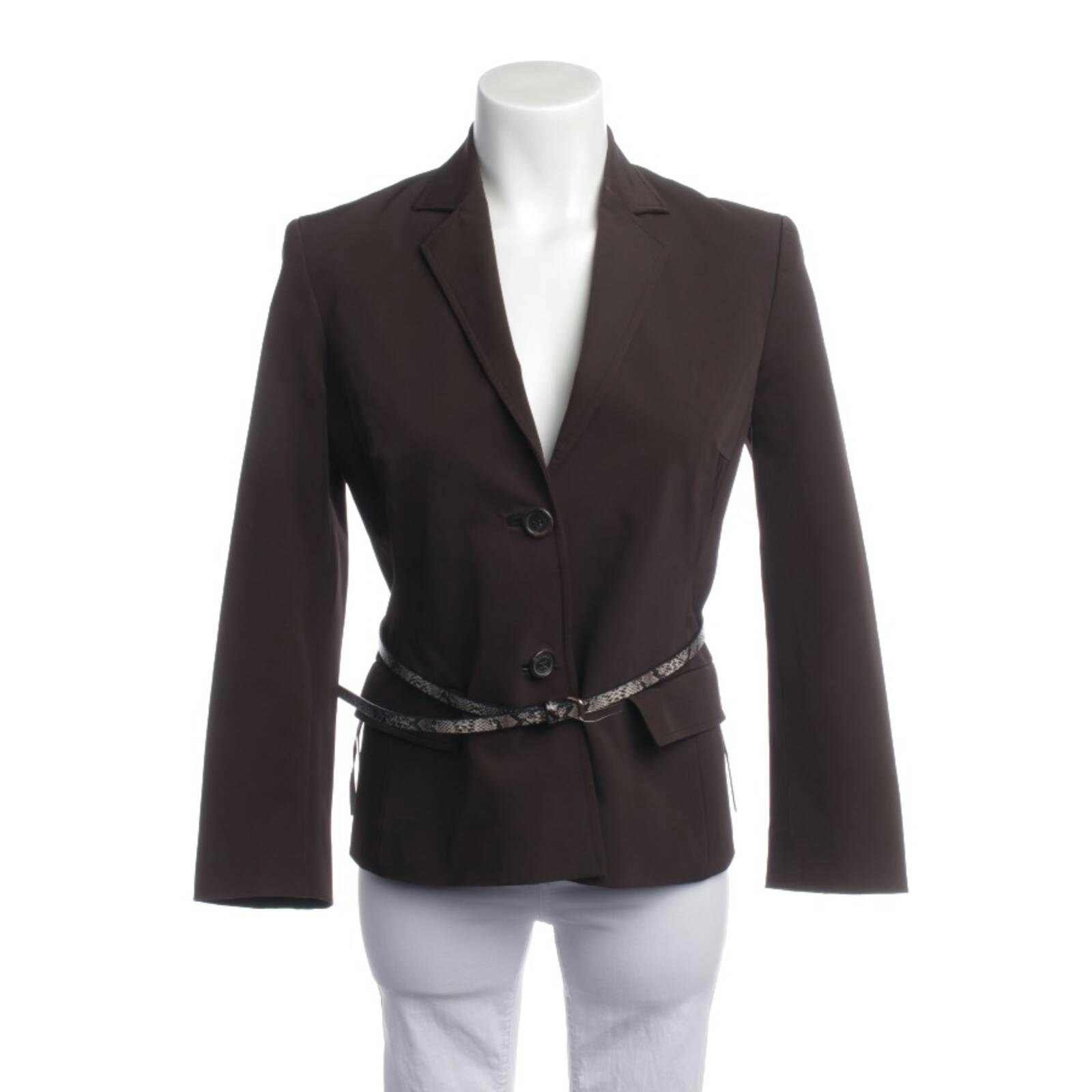 Image 1 of Blazer 36 Brown in color Brown | Vite EnVogue