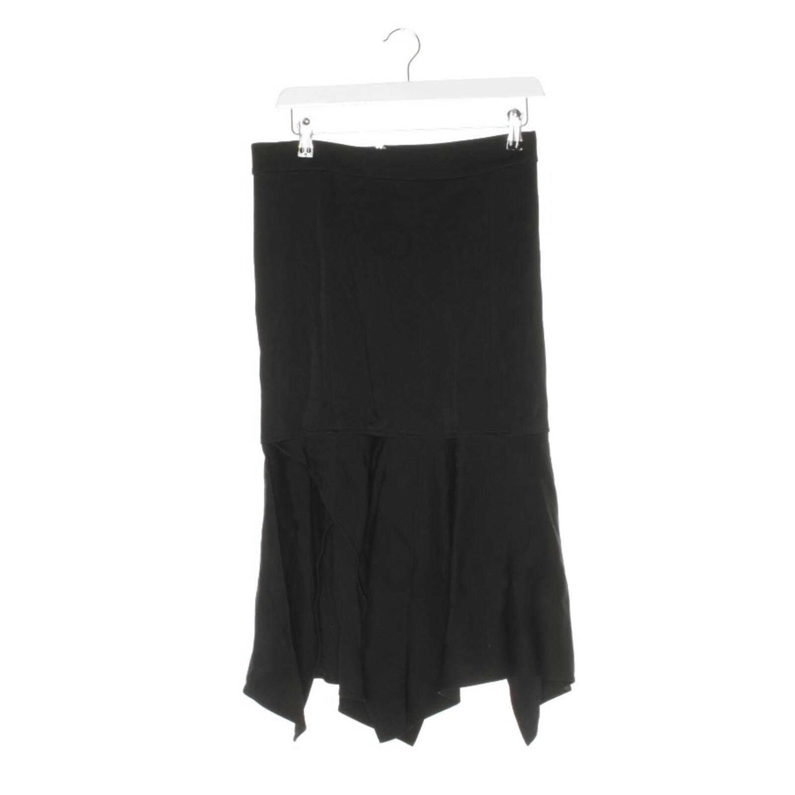 Image 1 of Skirt 32 Black in color Black | Vite EnVogue