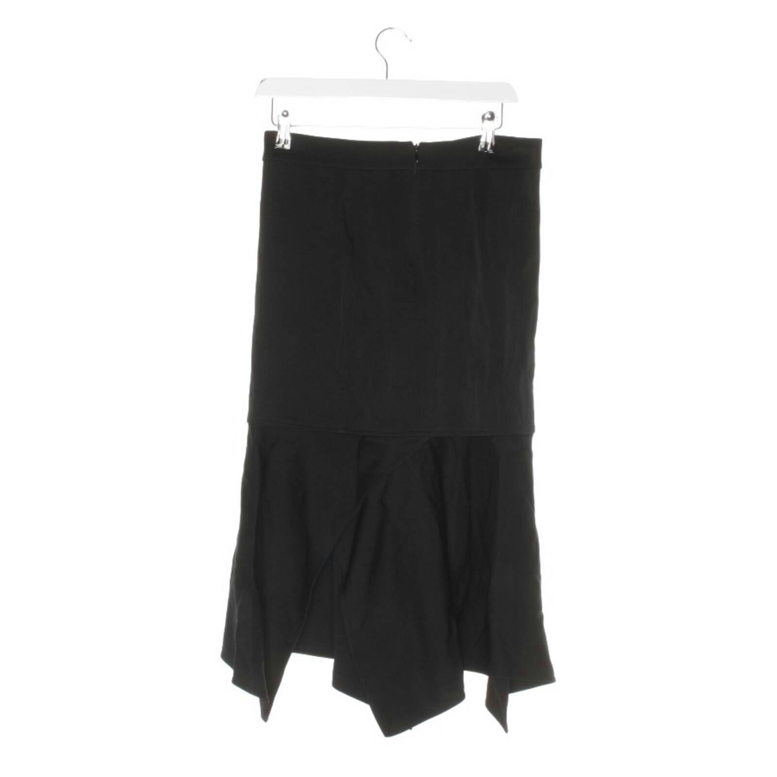 Image 2 of Skirt 32 Black in color Black | Vite EnVogue