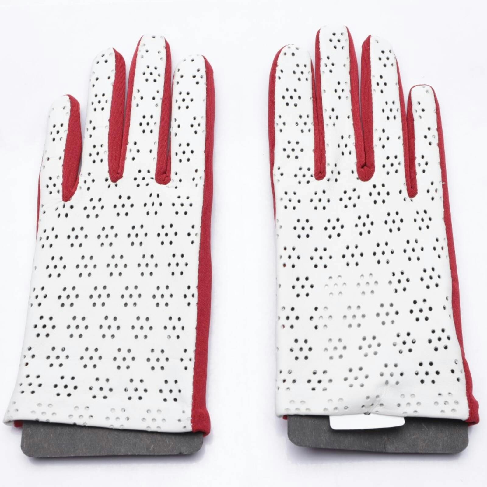 Image 1 of Gloves Red in color Red | Vite EnVogue