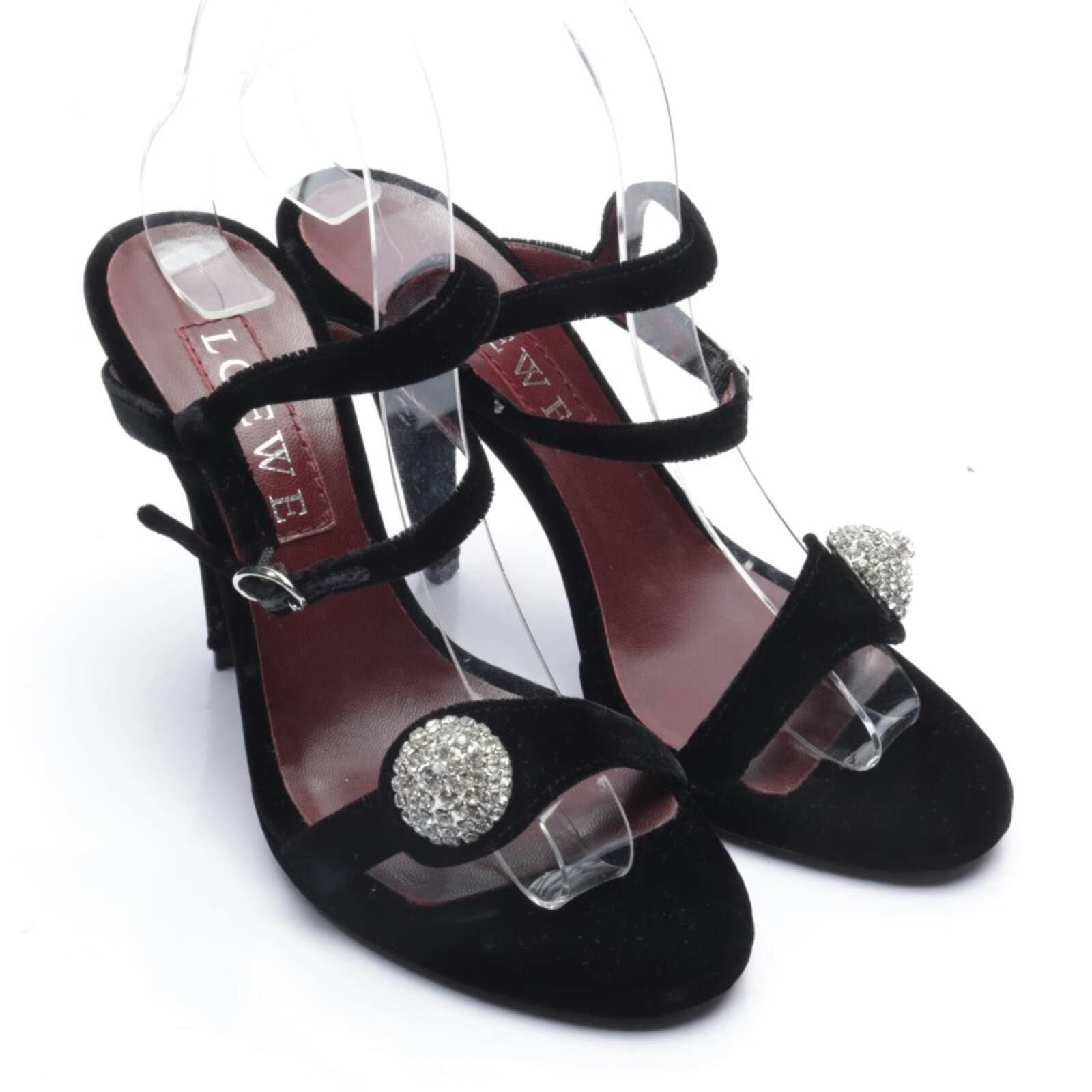 Image 1 of Heeled Sandals EUR 37 Black in color Black | Vite EnVogue