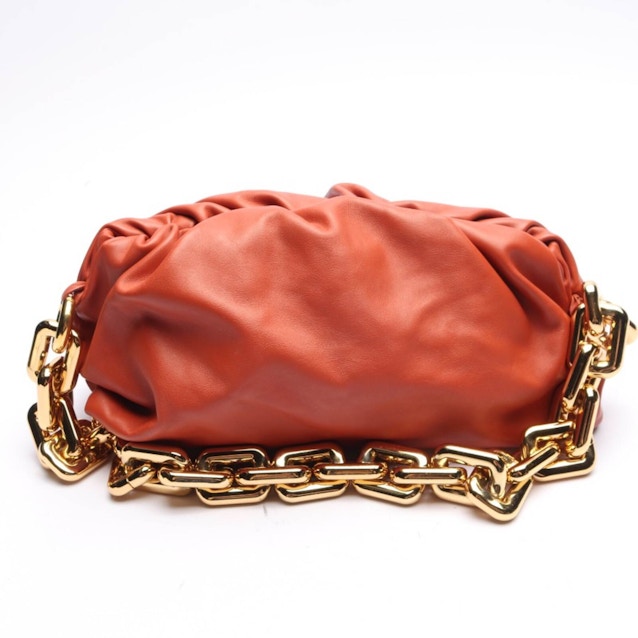 Image 1 of Chain Pouch Shoulder Bag Dark Orange | Vite EnVogue