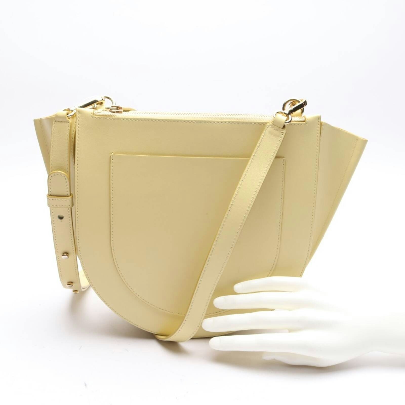 Image 2 of Hortensia Medium Shoulder Bag Yellow in color Yellow | Vite EnVogue