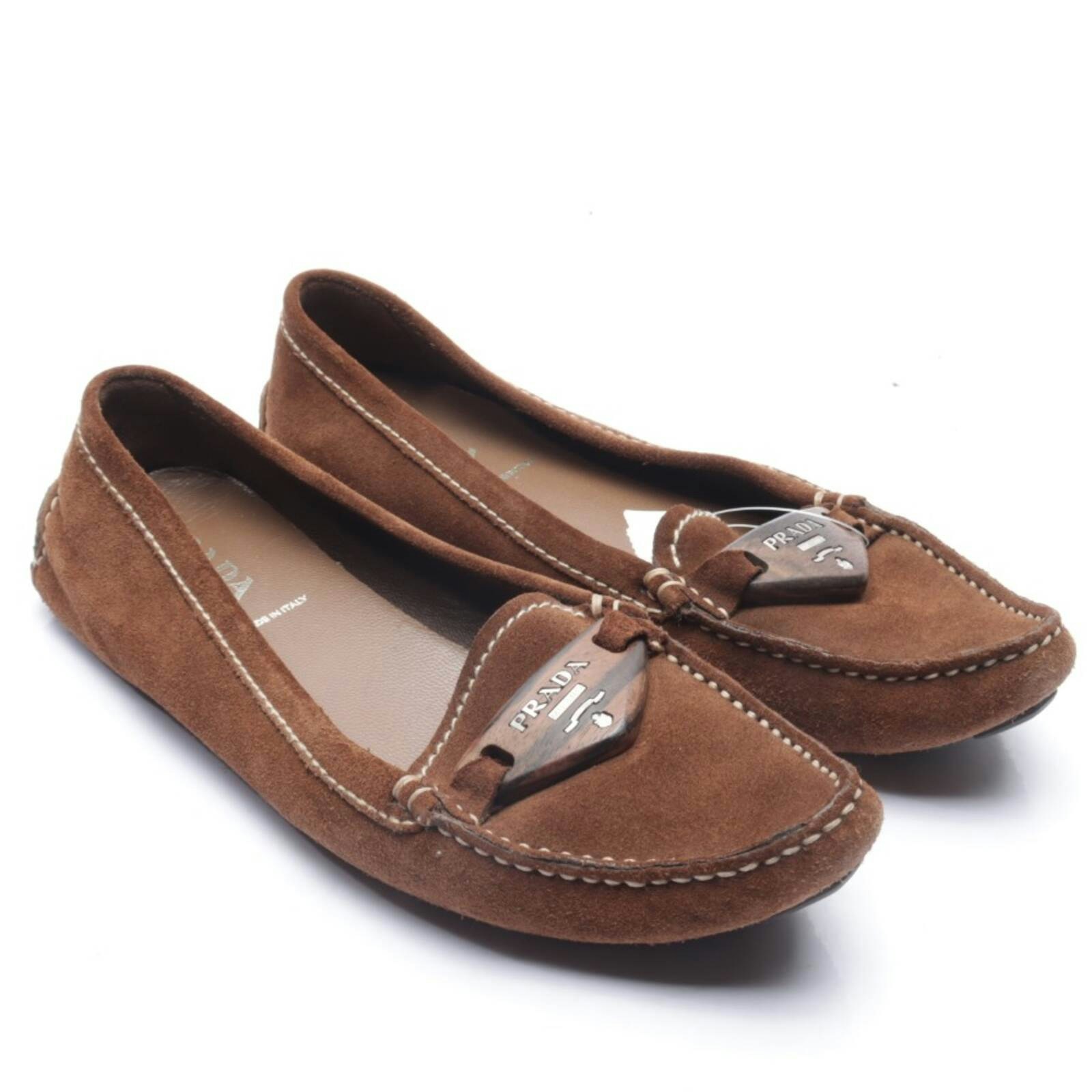 Image 1 of Loafers EUR38 Brown in color Brown | Vite EnVogue