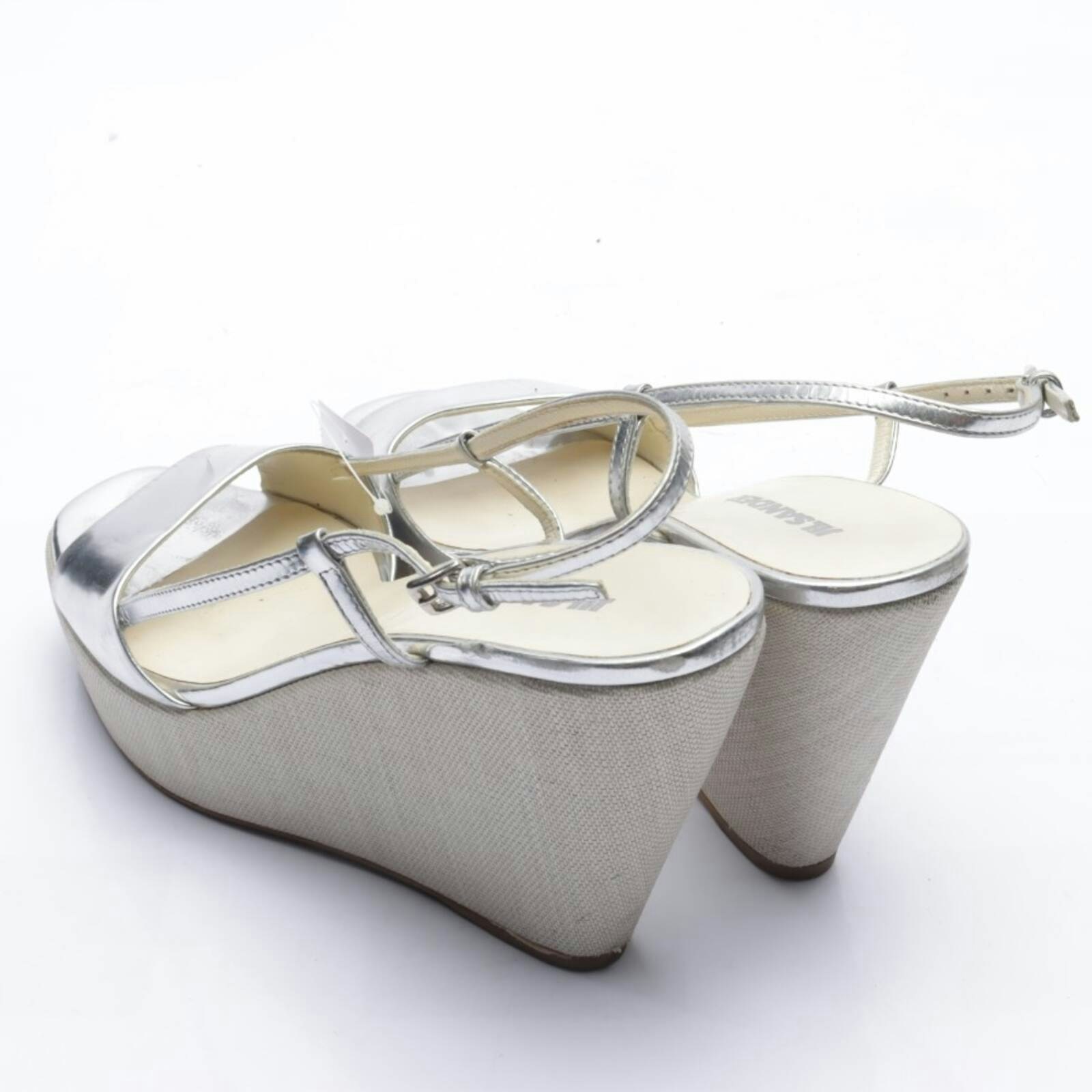 Image 2 of Wedges EUR 37.5 Silver in color Metallic | Vite EnVogue