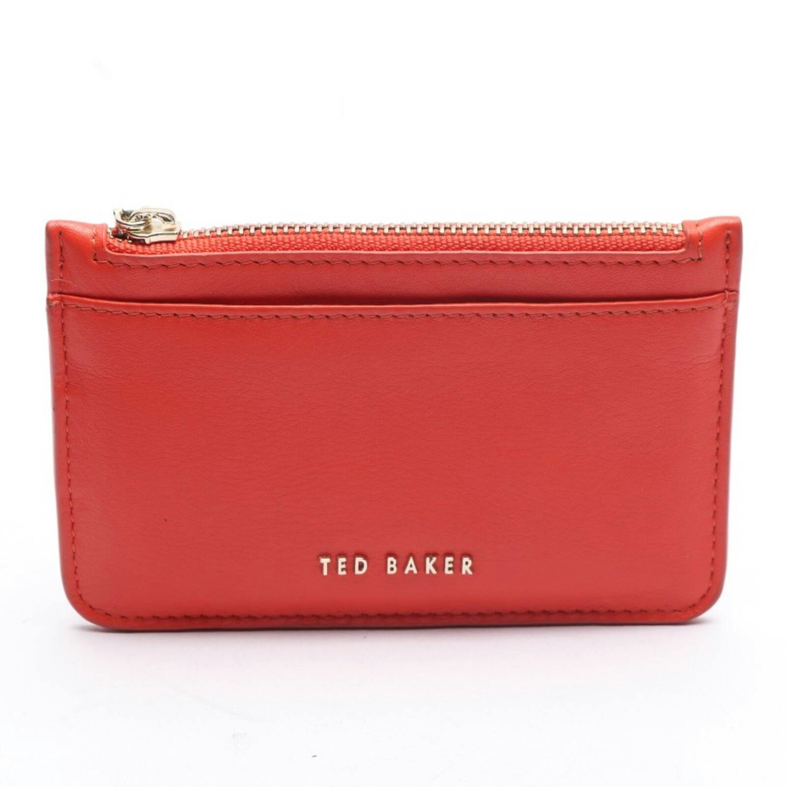 Image 1 of Card Holder Dark Orange in color Orange | Vite EnVogue