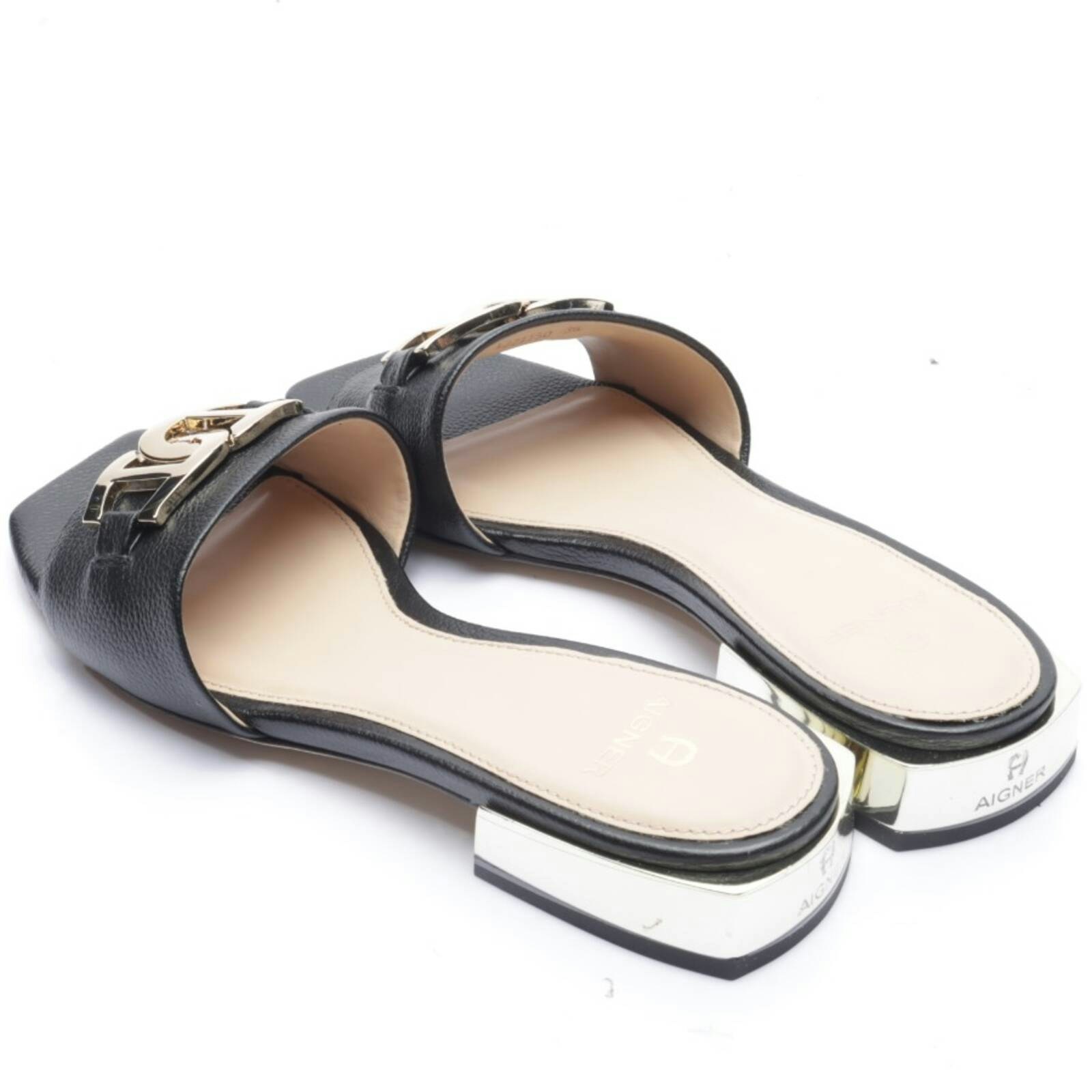 Image 2 of Sandals EUR 36 Black in color Black | Vite EnVogue