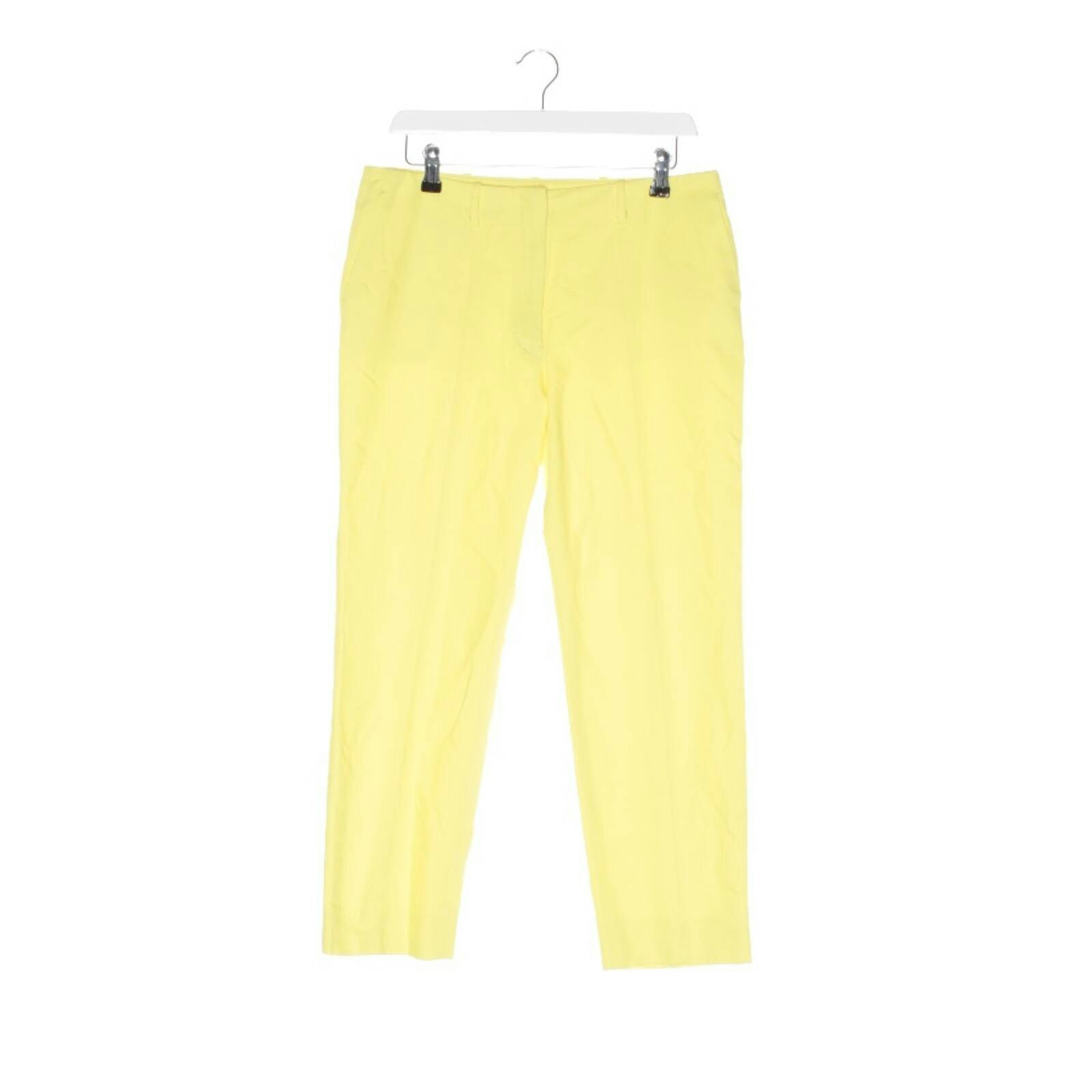 Image 1 of Pants 40 Yellow in color Yellow | Vite EnVogue