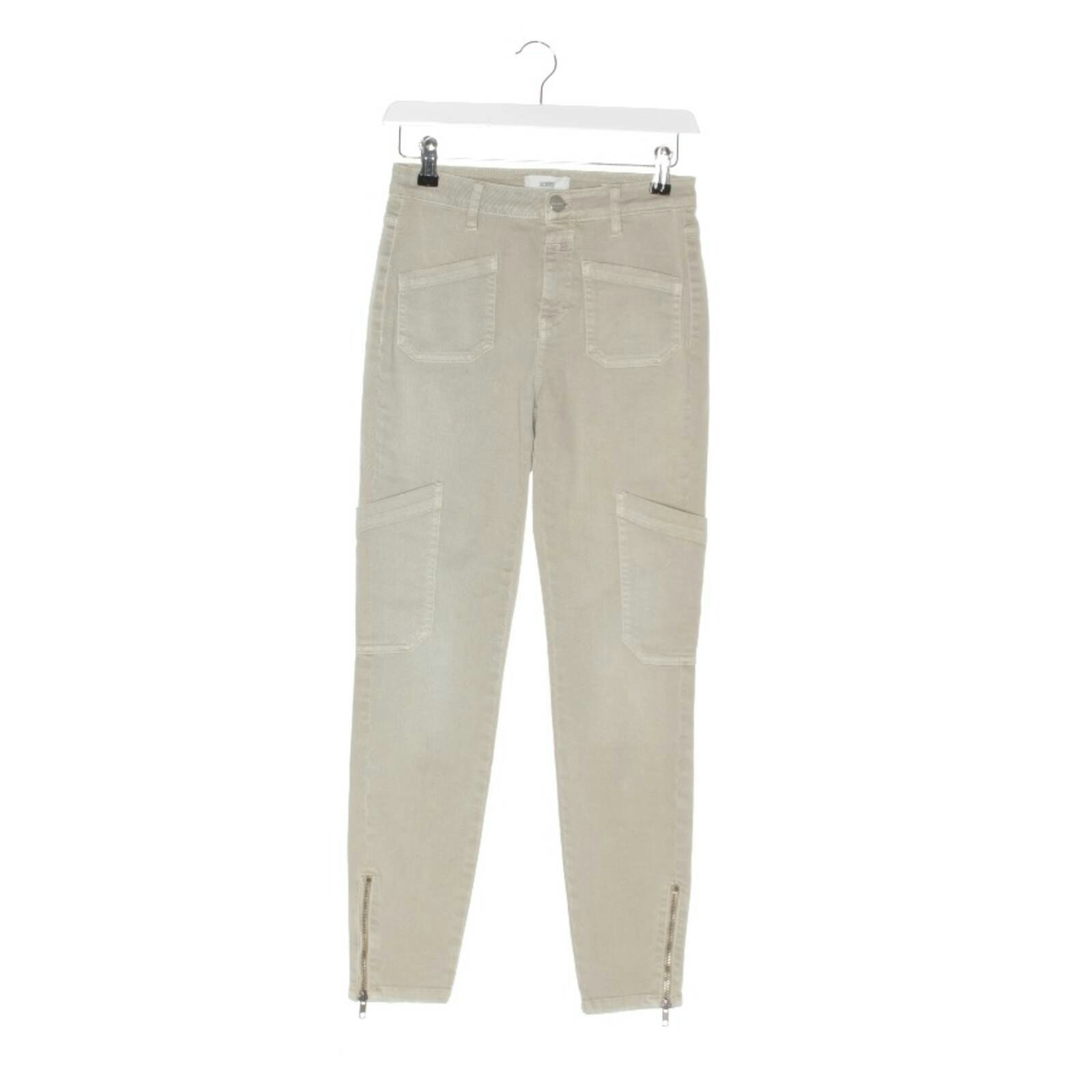 Image 1 of Straight Fit Jeans W25 Beige in color White | Vite EnVogue