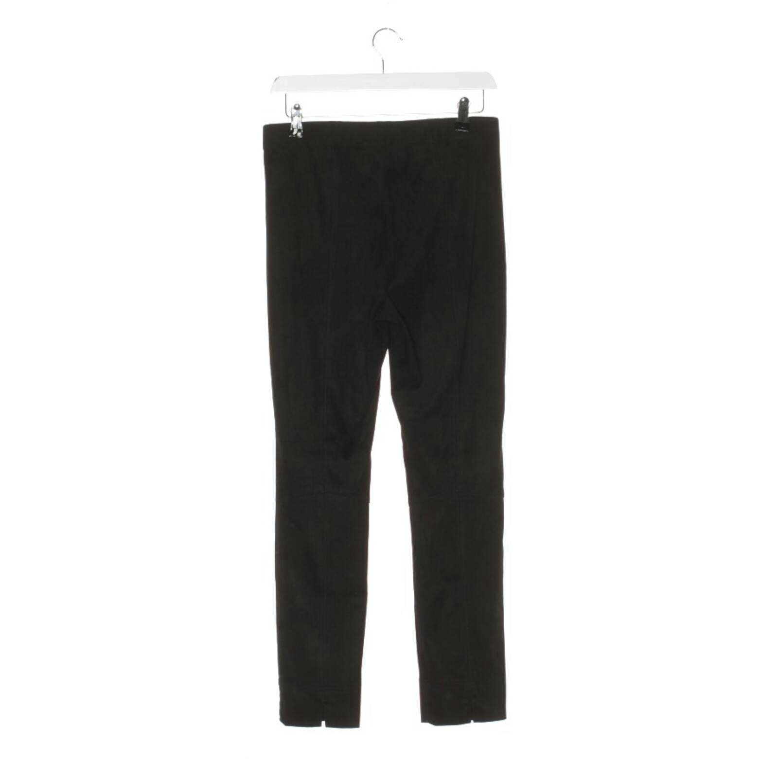 Image 2 of Pants 38 Black in color Black | Vite EnVogue