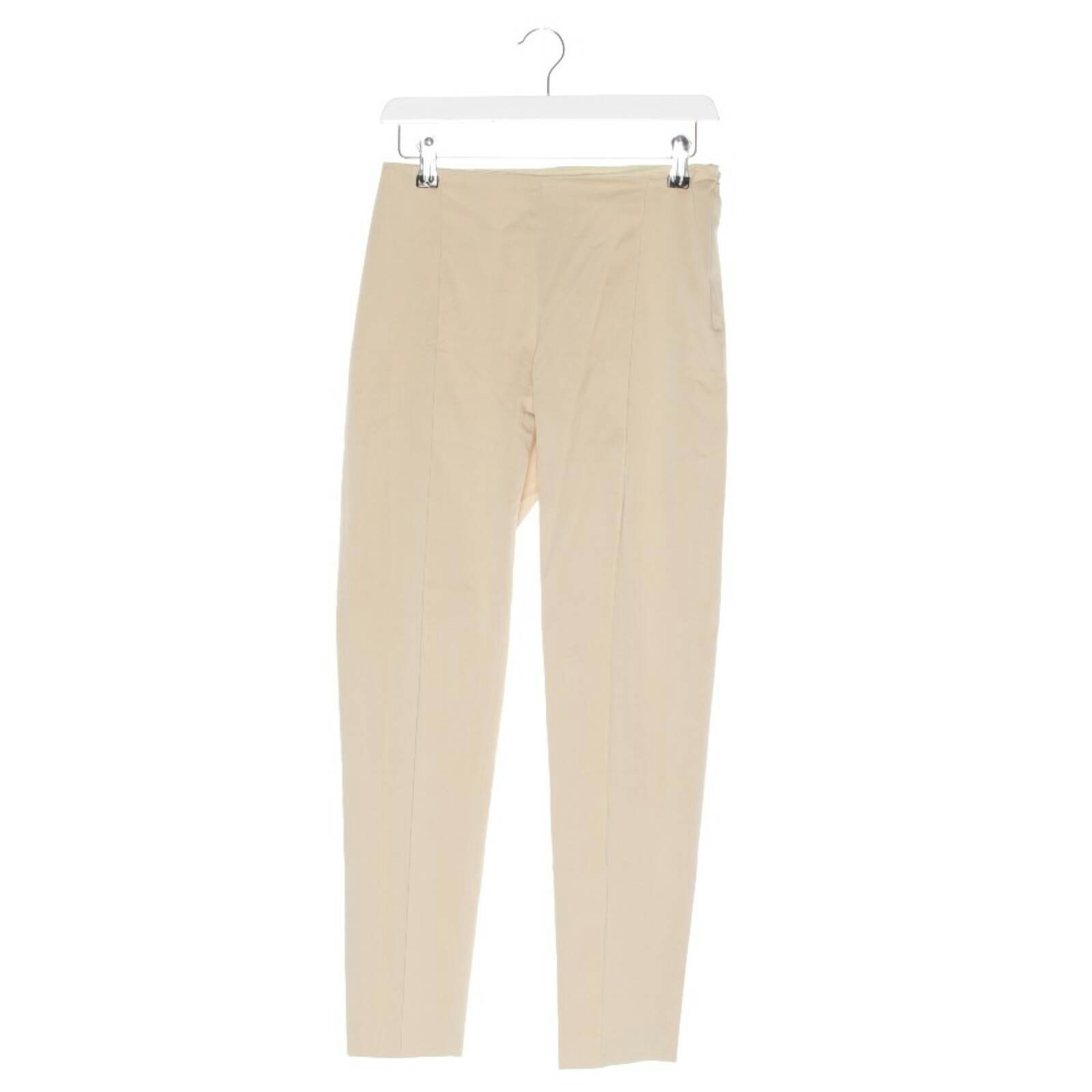 Image 1 of Pants 34 Beige in color White | Vite EnVogue