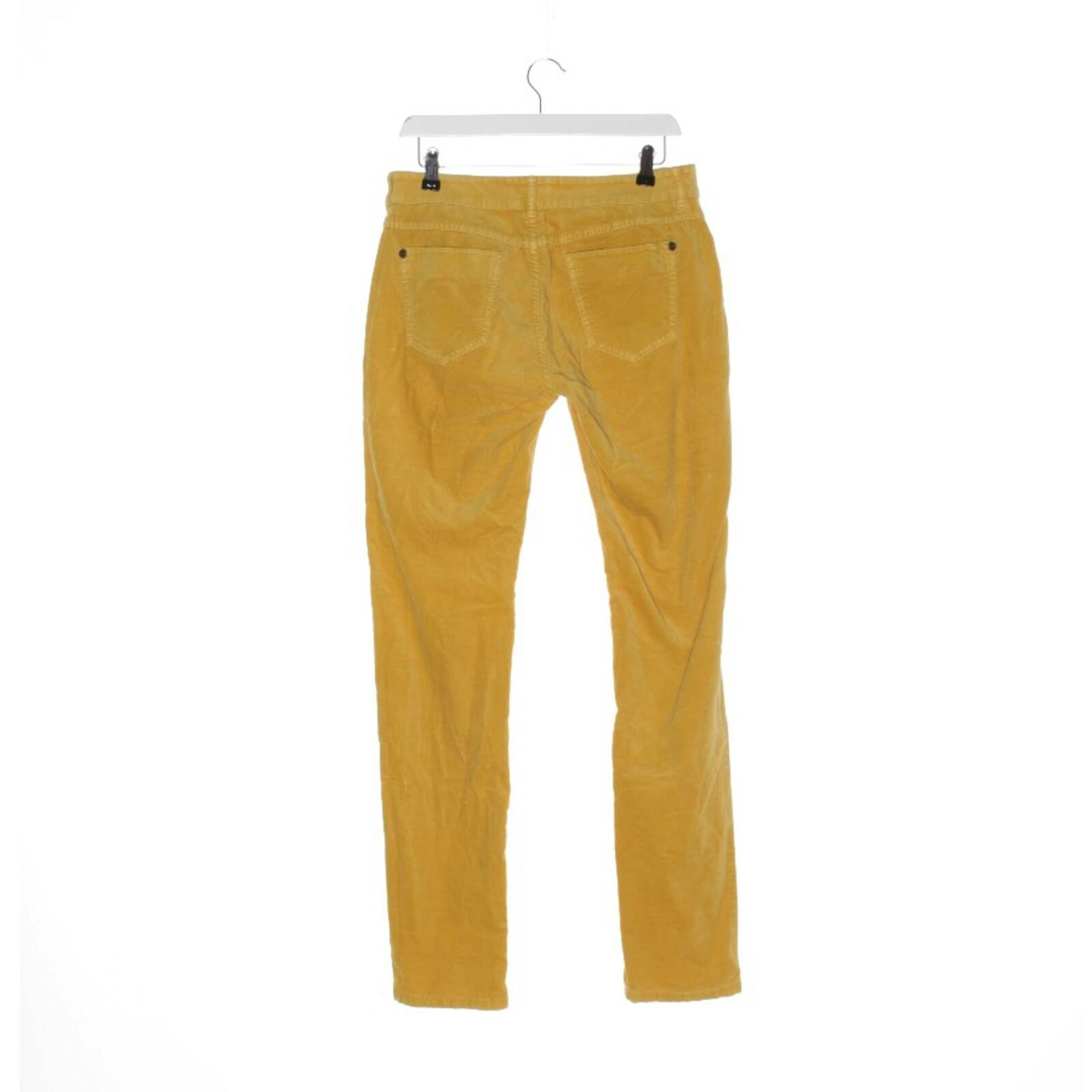 Image 2 of Pants 29 Yellow in color Yellow | Vite EnVogue