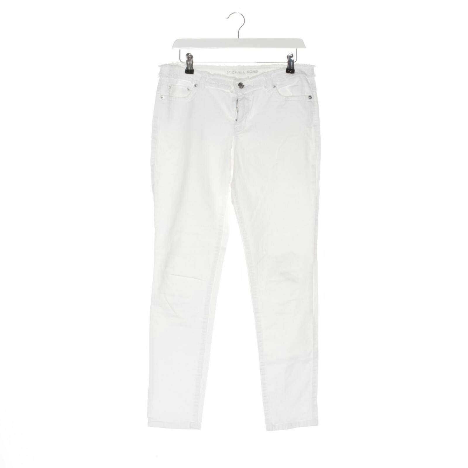 Image 1 of Straight Fit Jeans 38 White in color White | Vite EnVogue